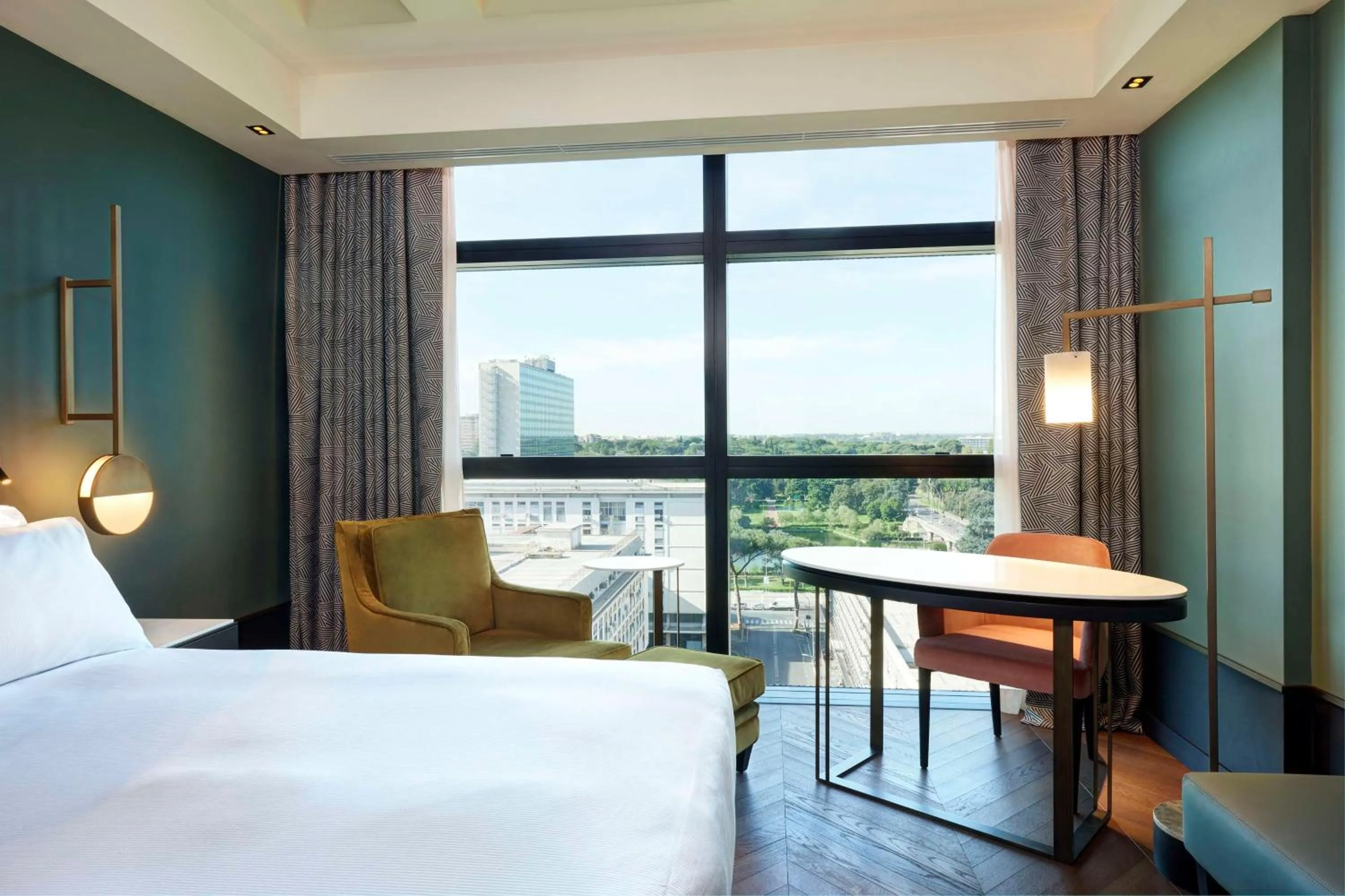 Bedroom, Bed in Hilton Rome Eur La Lama