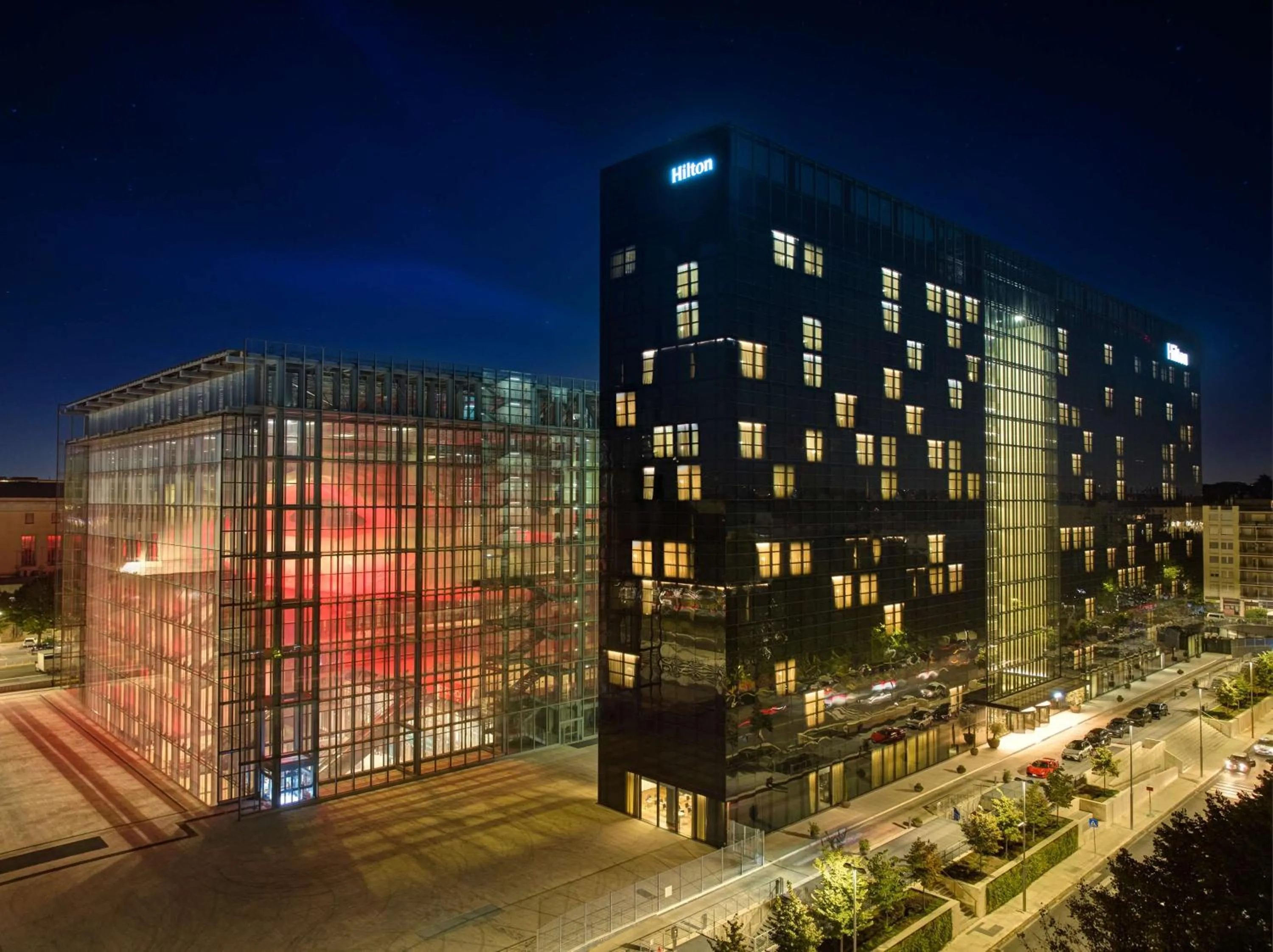 Property building in Hilton Rome Eur La Lama