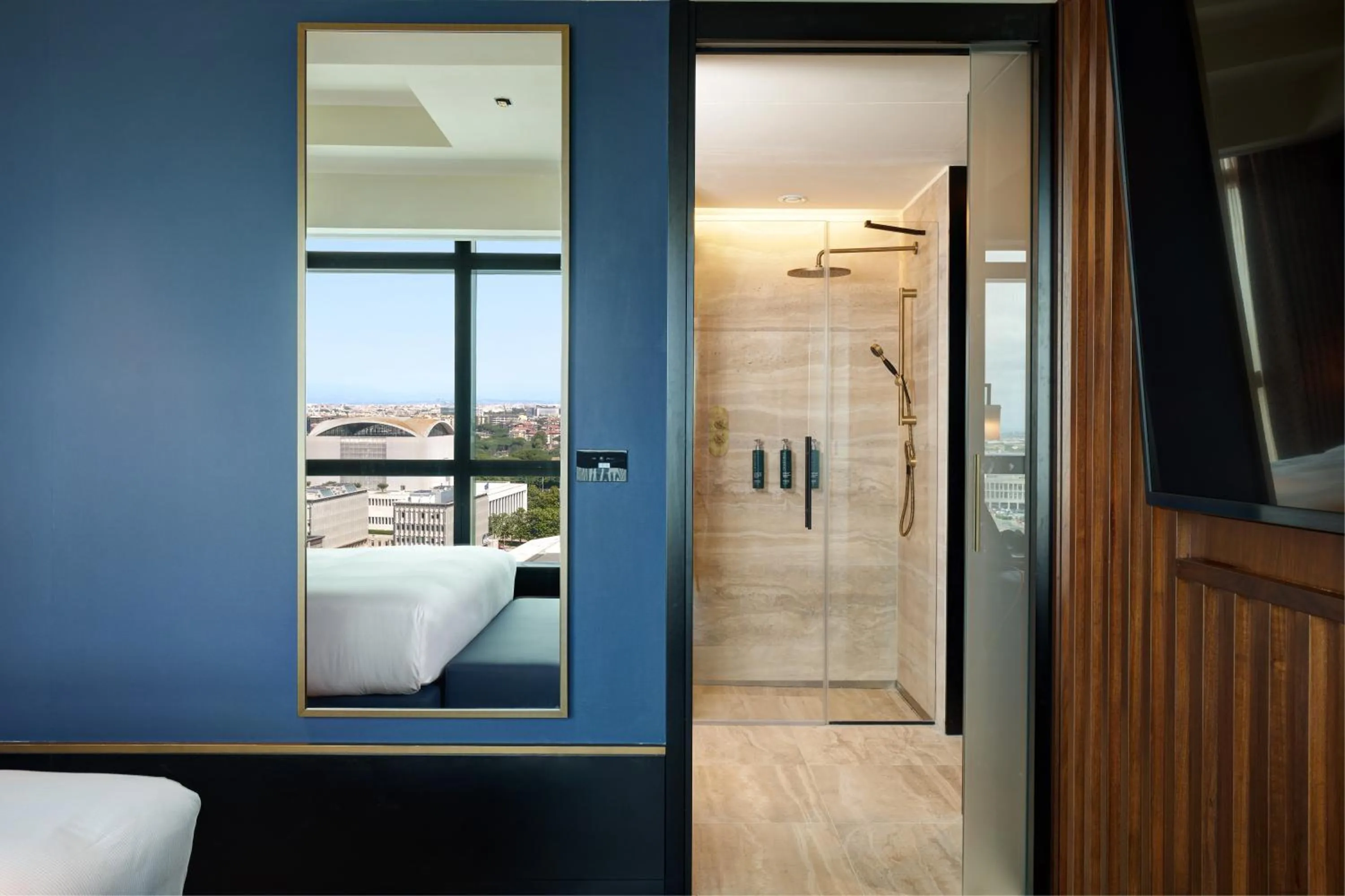 Bed in Hilton Rome Eur La Lama