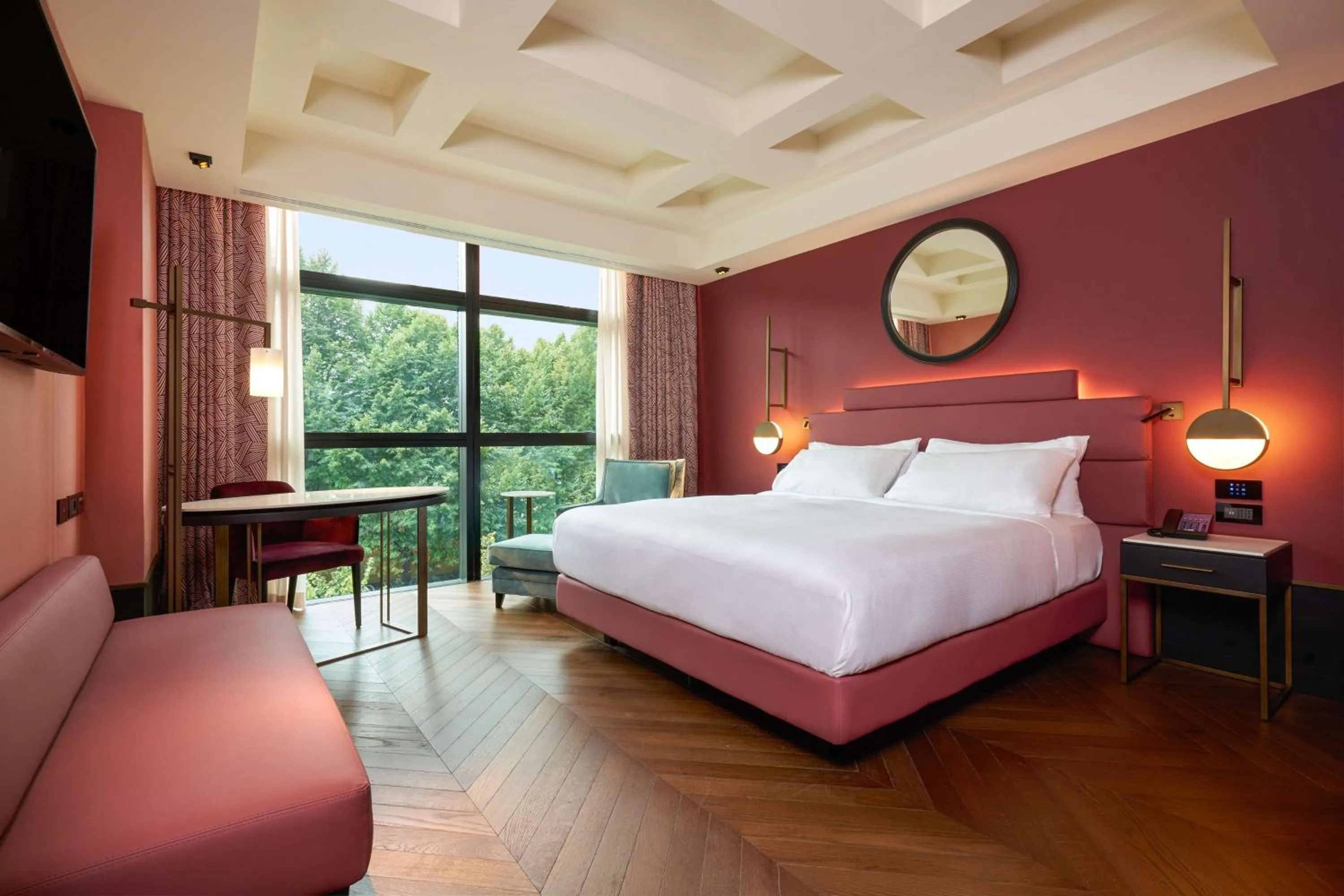 Bedroom, Bed in Hilton Rome Eur La Lama