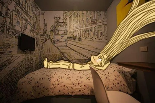 Photo of the whole room in May Rooms Taipei Nangang Station