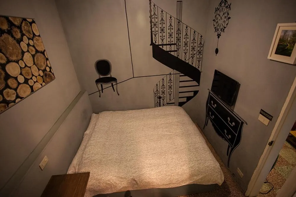 Bed in May Rooms Taipei Nangang Station