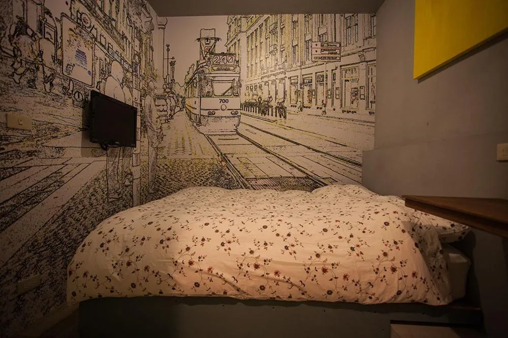 Photo of the whole room, Bed in May Rooms Taipei Nangang Station