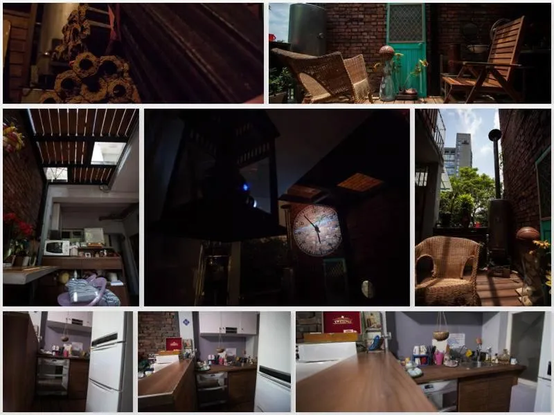 Balcony/Terrace in May Rooms Taipei Nangang Station