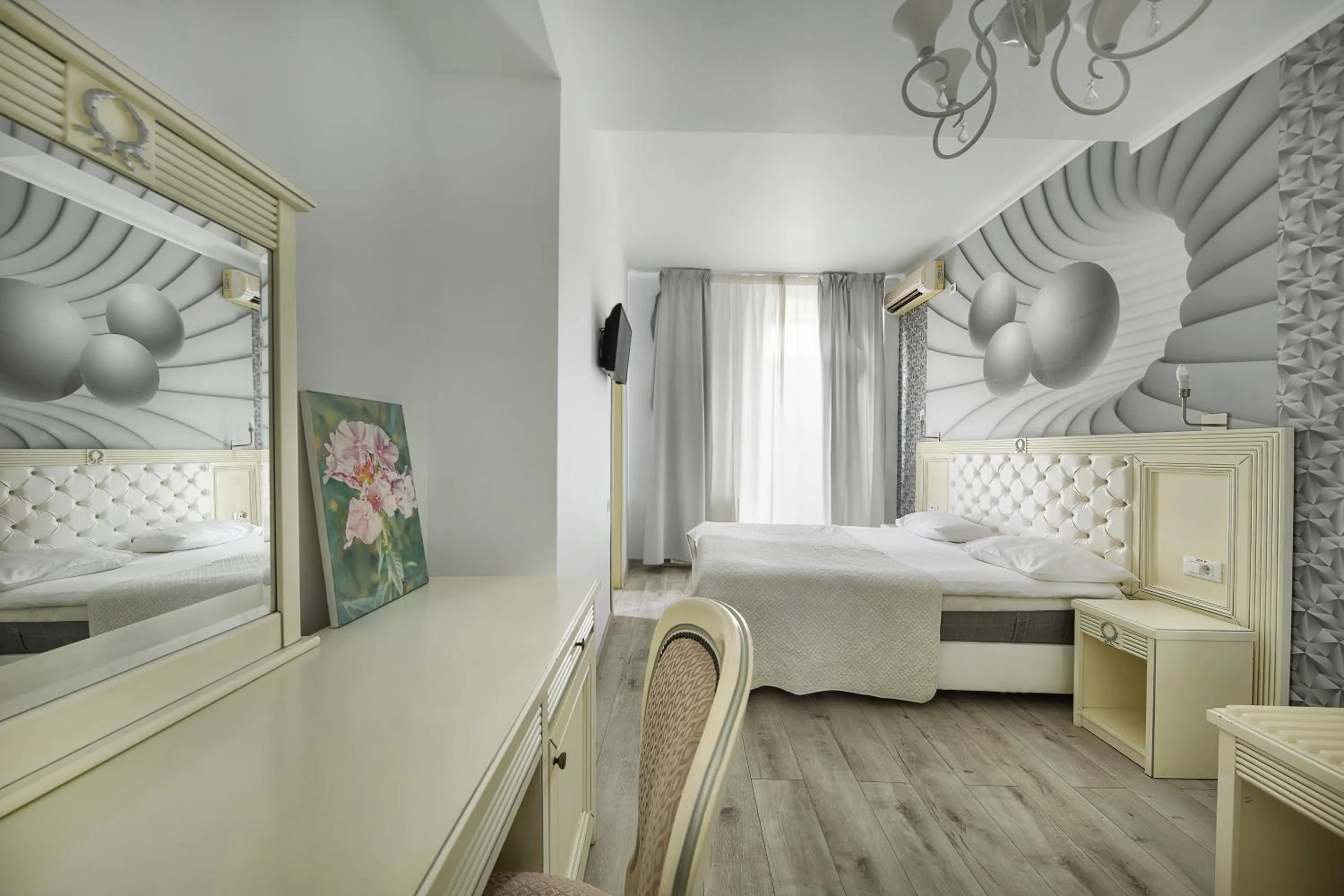 Balcony/Terrace, Bed in Carol Boutique - Vila Cornelia