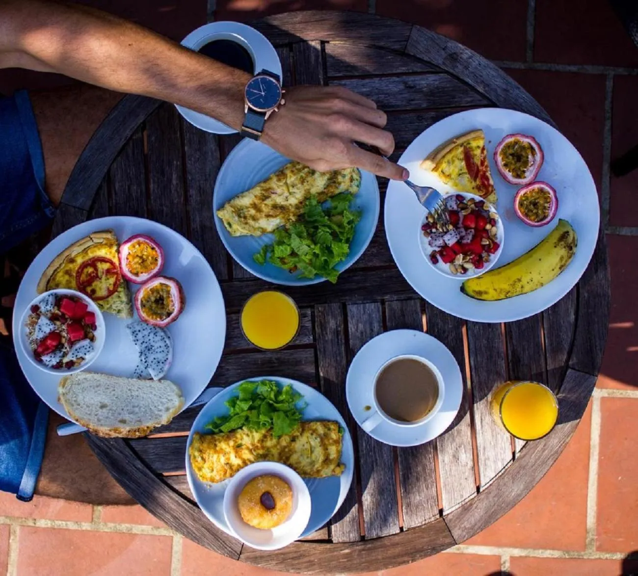 Food and drinks in PU LUONG BOUTIQUE GARDEN