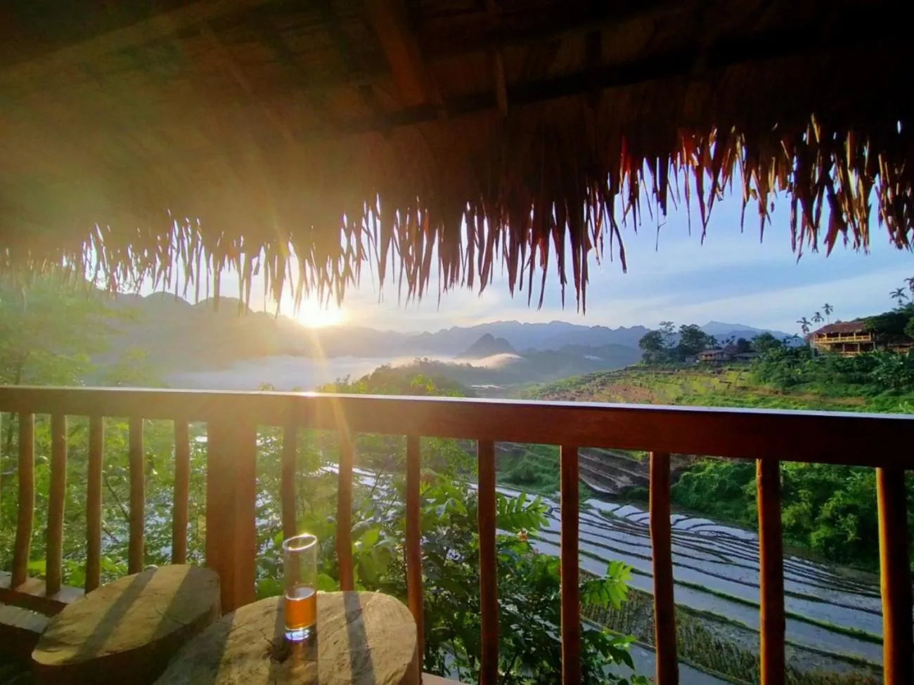 Balcony/Terrace in PU LUONG BOUTIQUE GARDEN