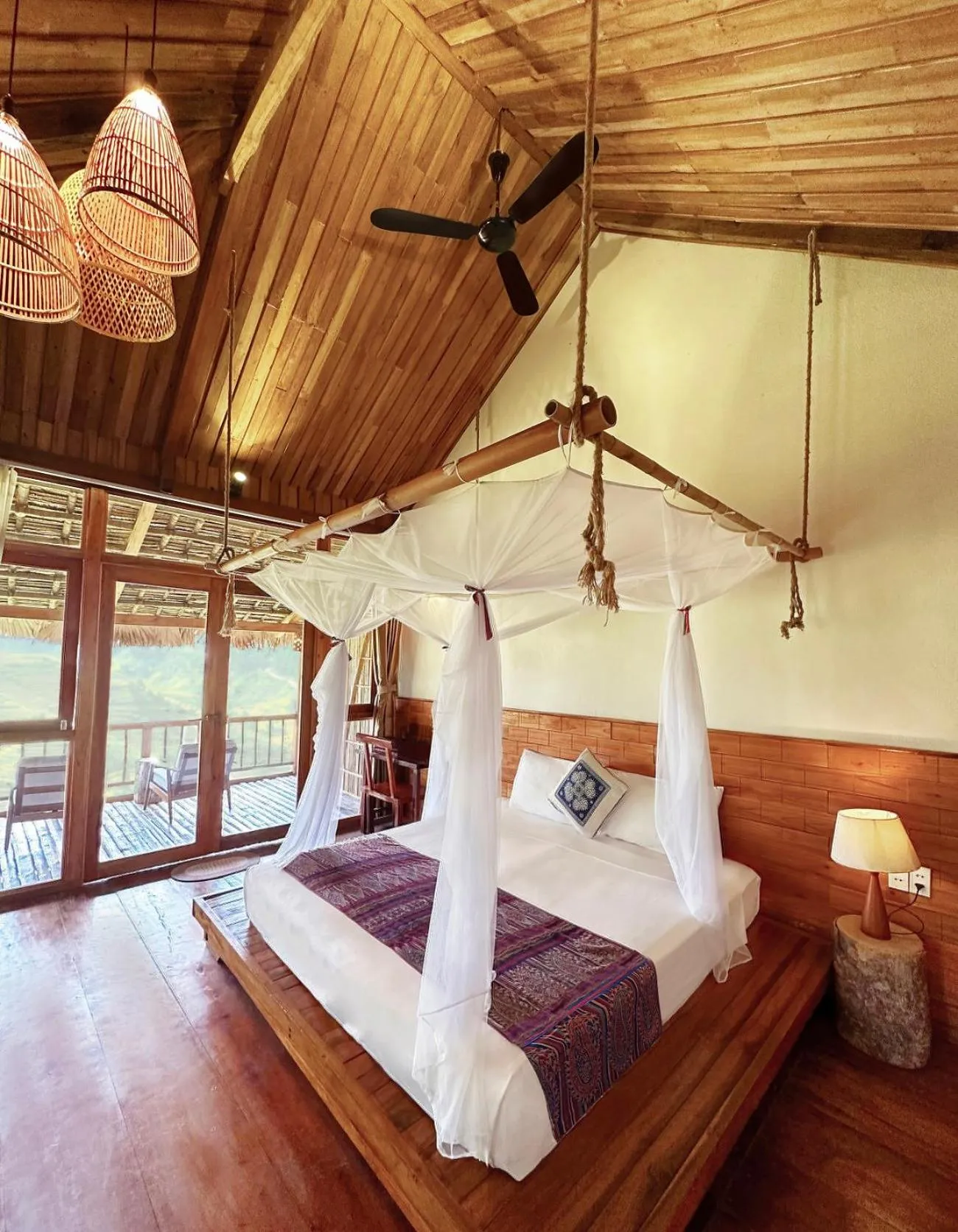 Bed in PU LUONG BOUTIQUE GARDEN