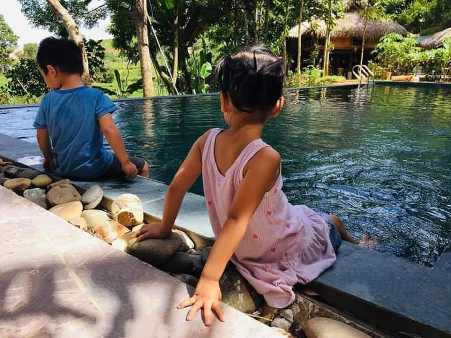 Swimming pool in PU LUONG BOUTIQUE GARDEN