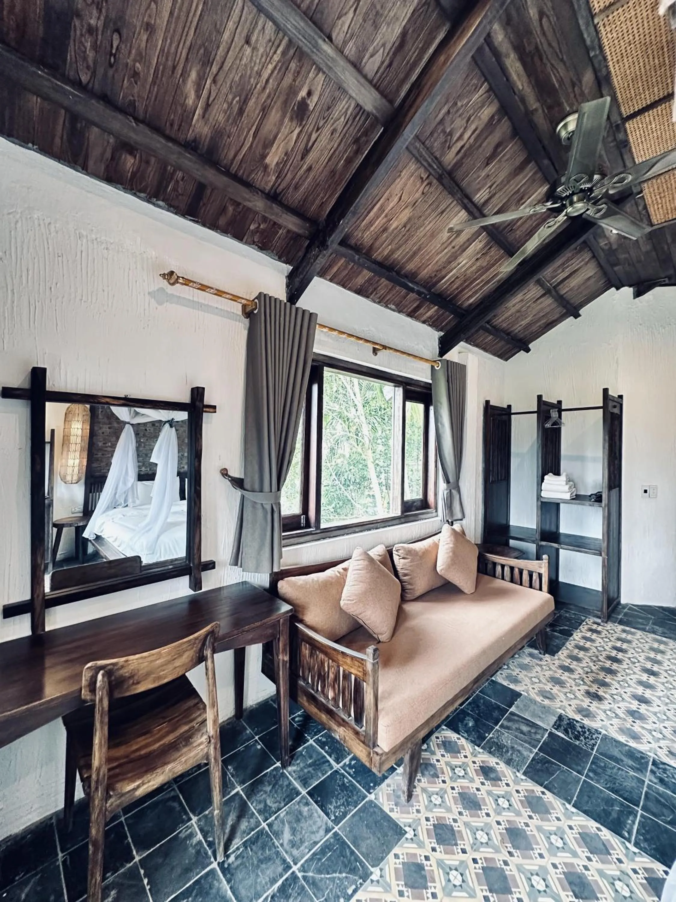 Living room in PU LUONG BOUTIQUE GARDEN