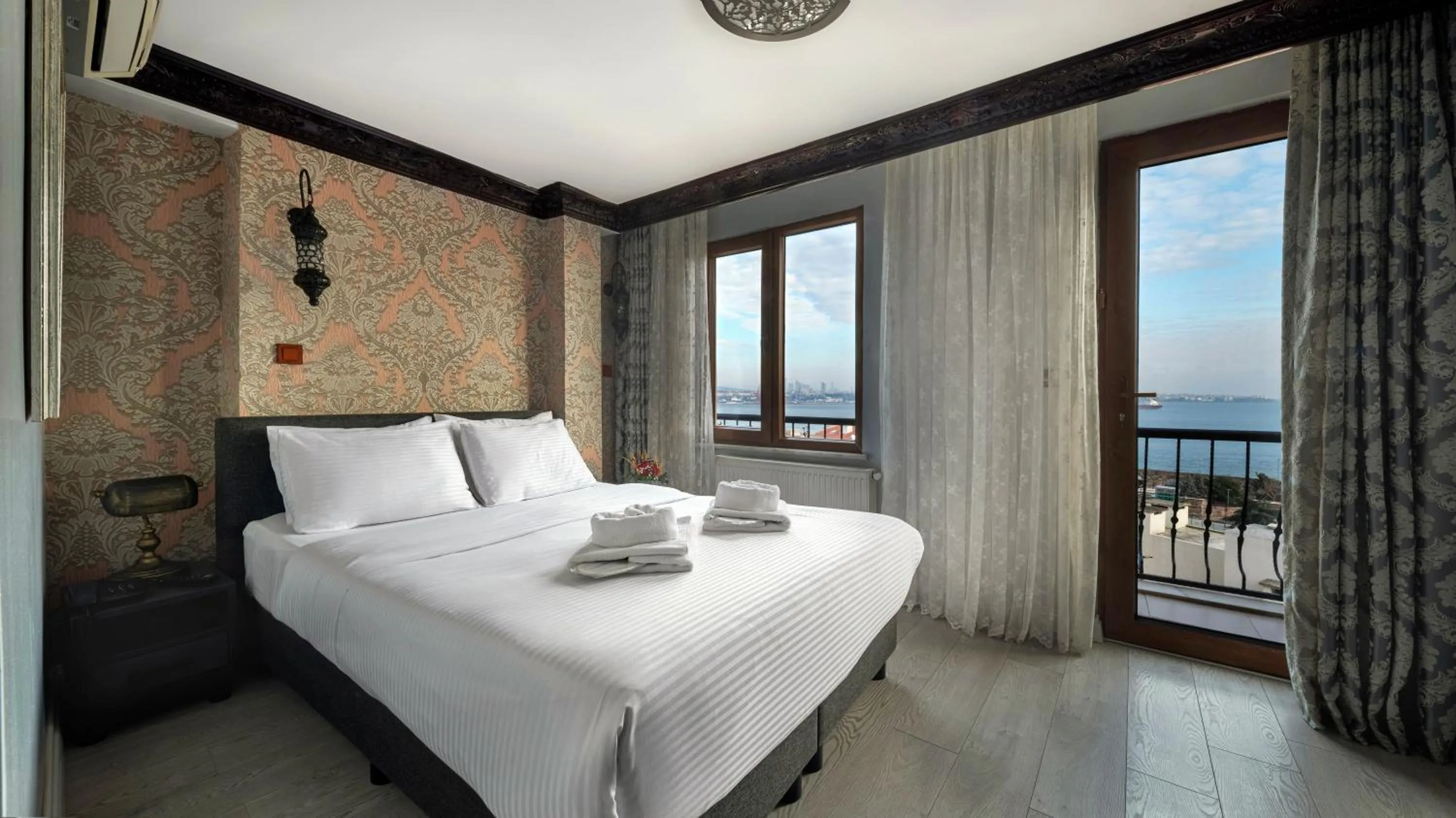 View (from property/room), Bed in Mytra Hotel