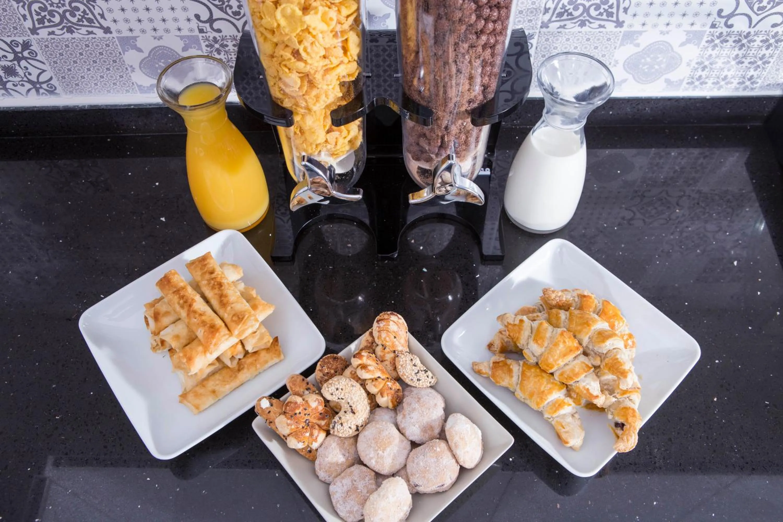 Breakfast in Mytra Hotel