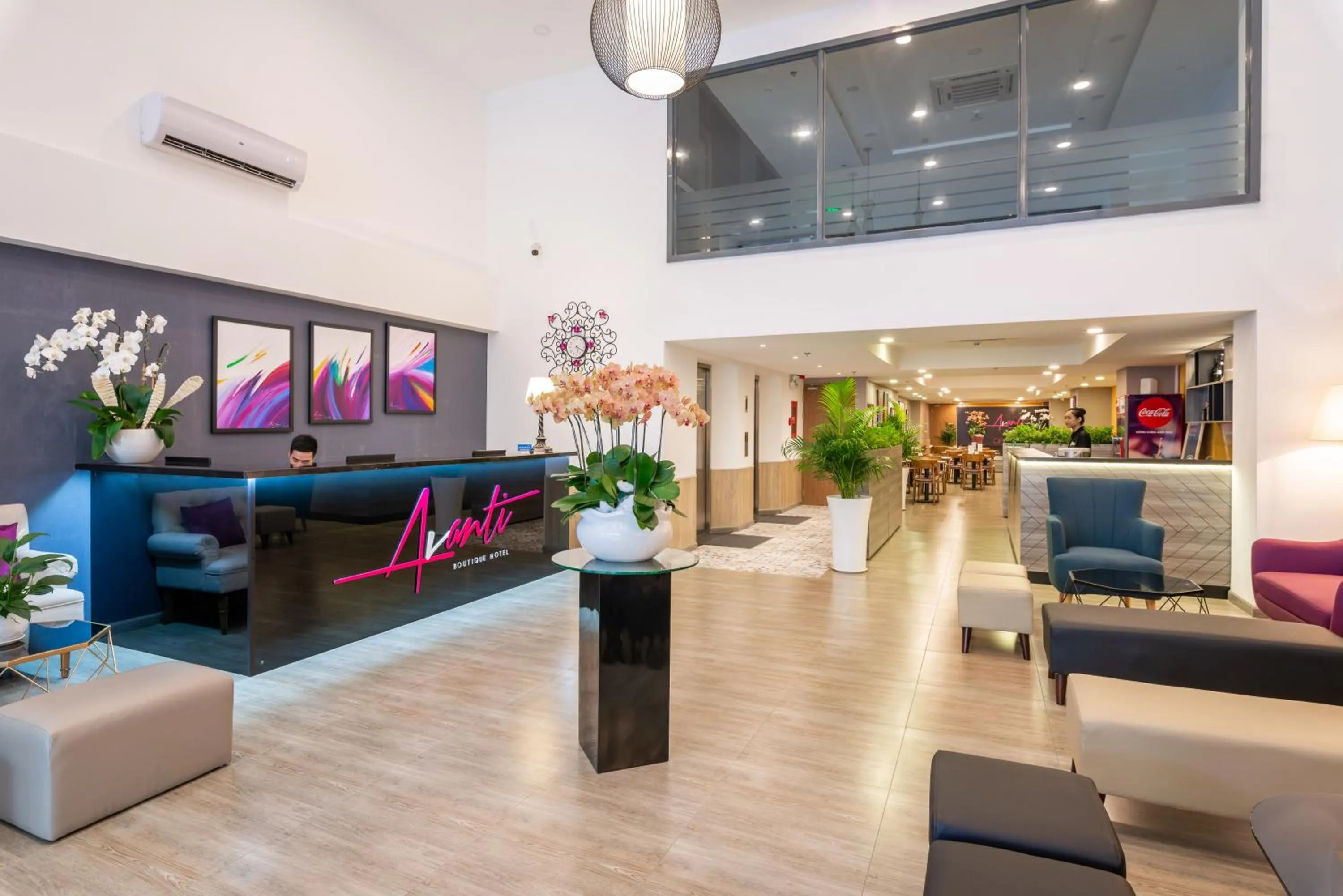 Lobby or reception in Avanti Boutique Hotel