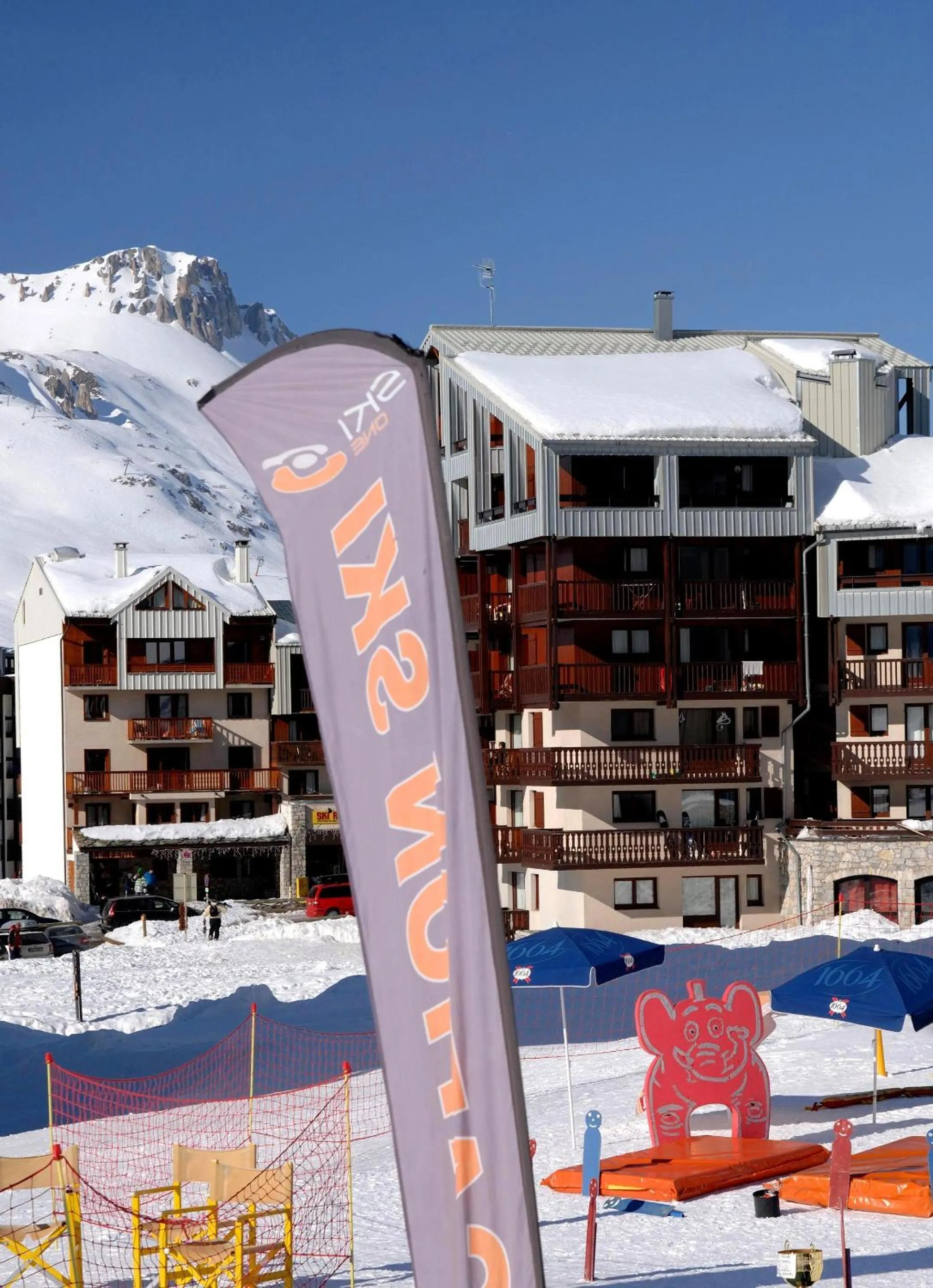 Skiing in Résidence Odalys Le Hameau du Borsat