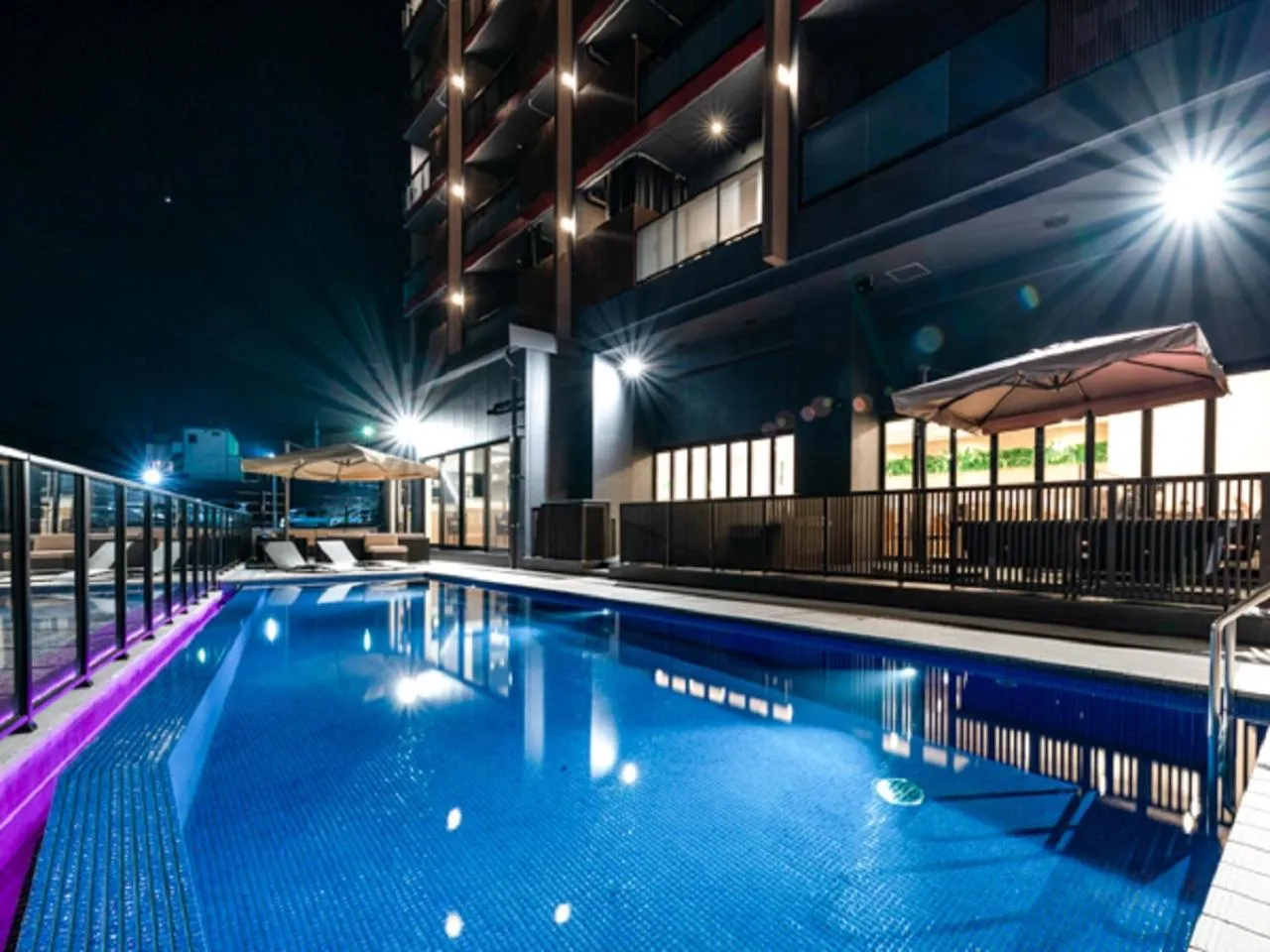 Swimming pool in LiVEMAX RESORT Miyahama Ocean View