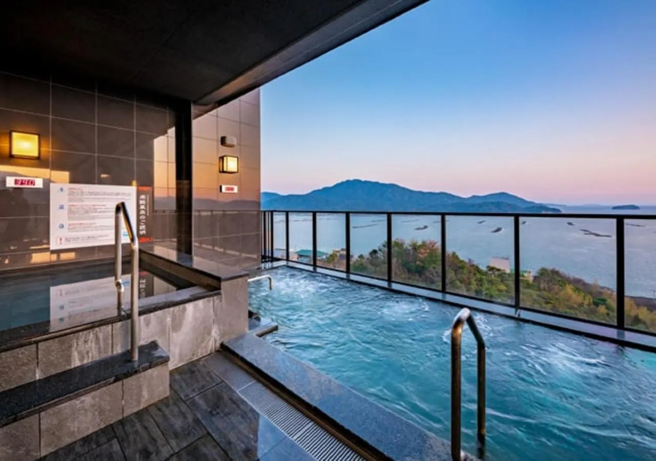 Hot Spring Bath in LiVEMAX RESORT Miyahama Ocean View