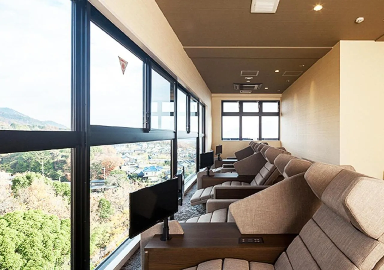 Living room in LiVEMAX RESORT Miyahama Ocean View