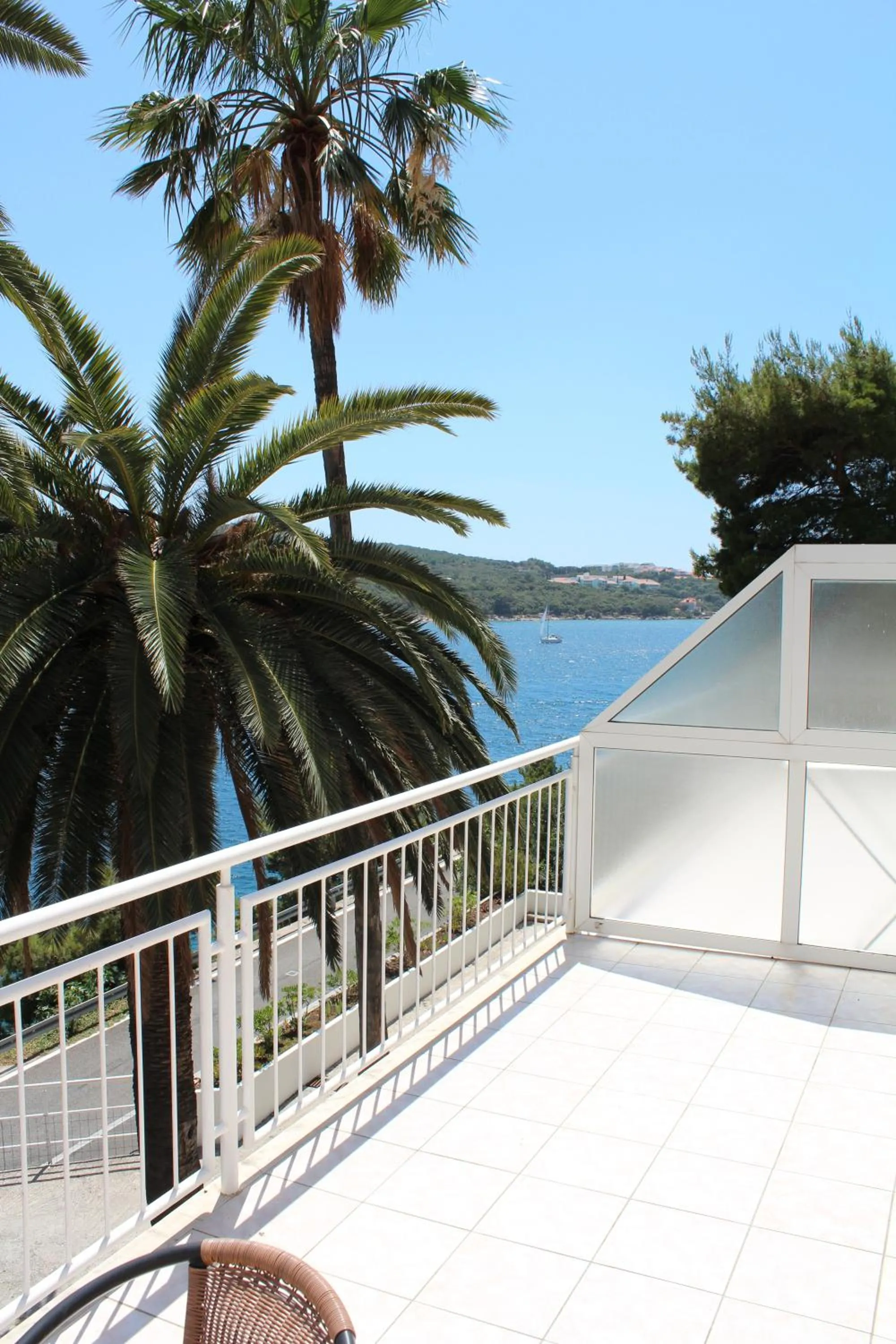 Sea view in Apartments Lozica