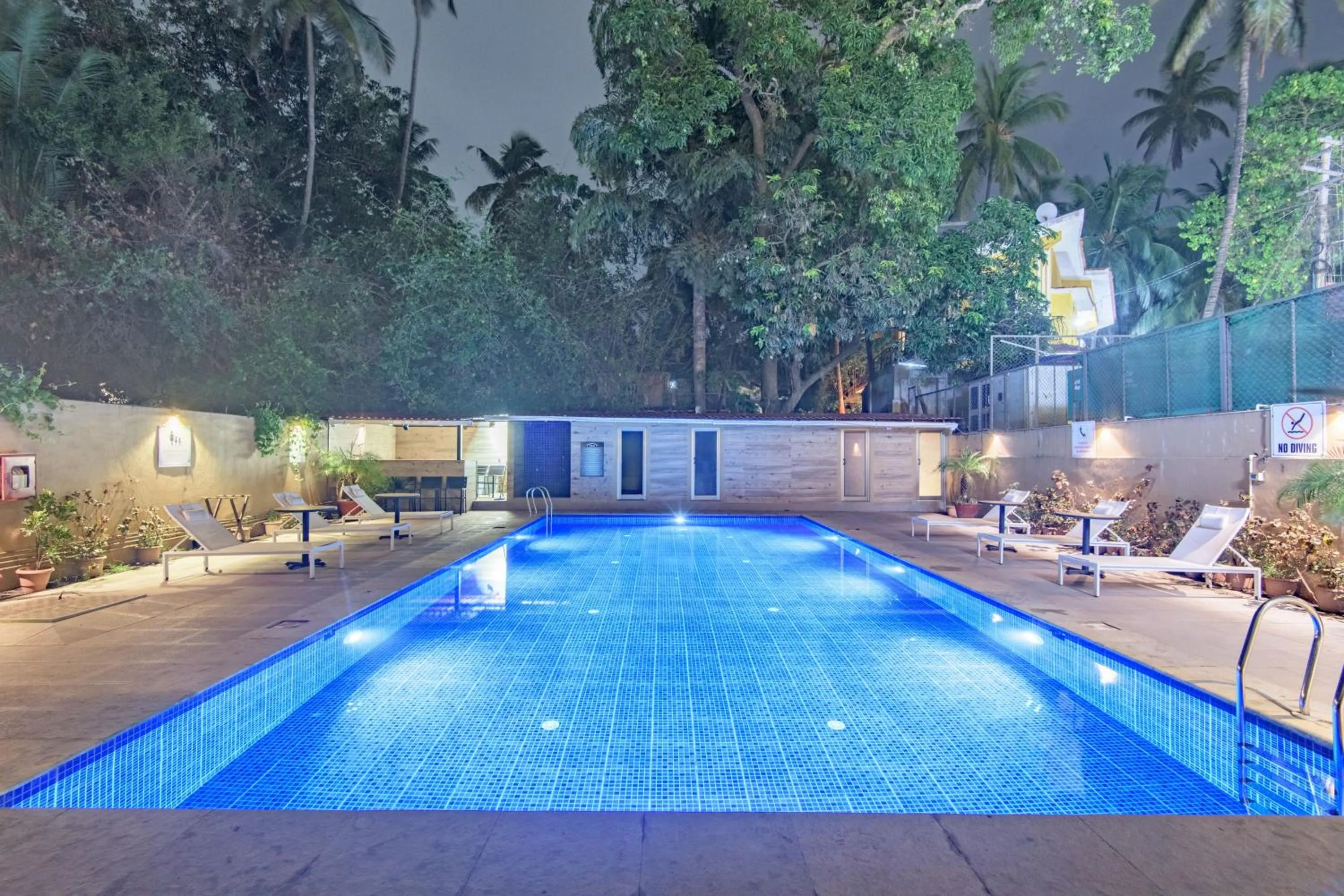 Swimming pool in The Fern Residency Calangute-Baga, Goa