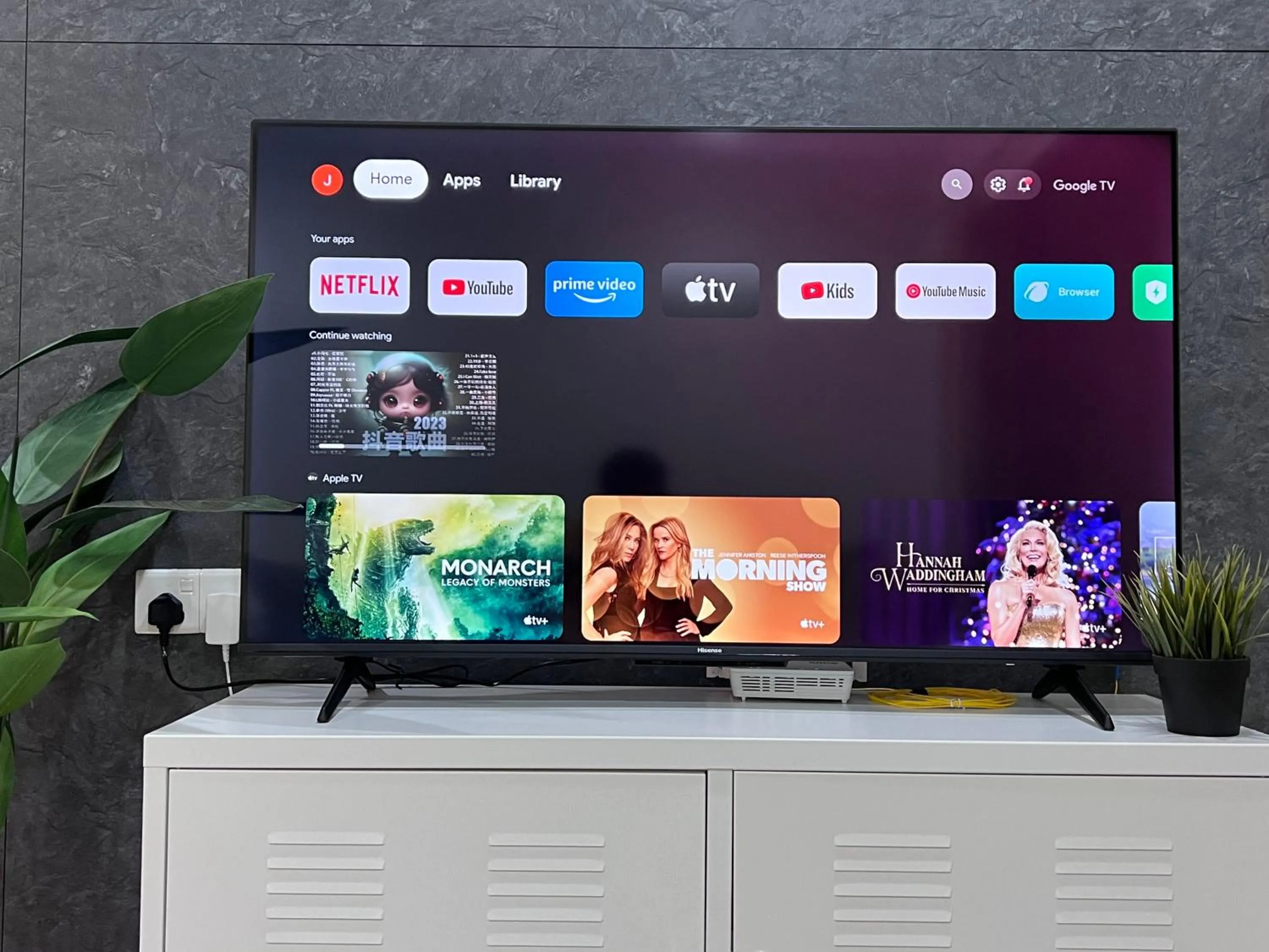 TV and multimedia in Plaza Arkadia Desa Parkcity by KLhomesweet