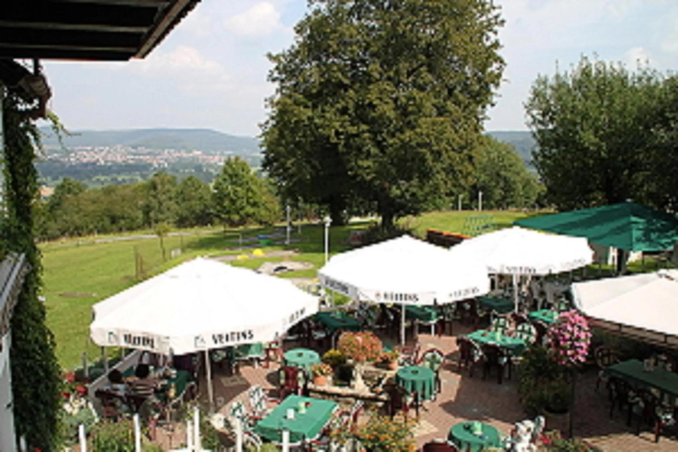 Garden in Hotel Kempenhof