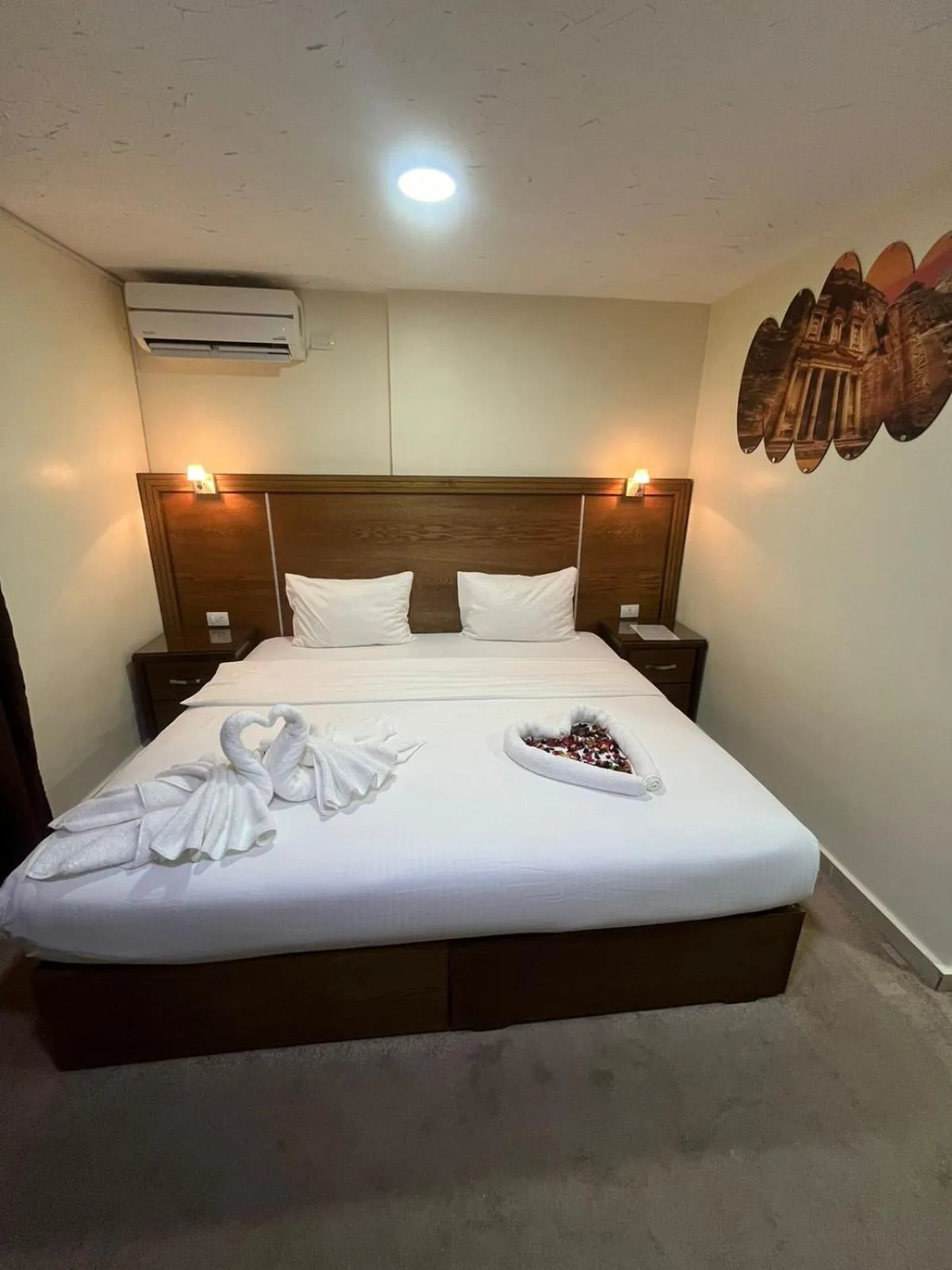 Bedroom, Bed in Petra Aretas Hotel