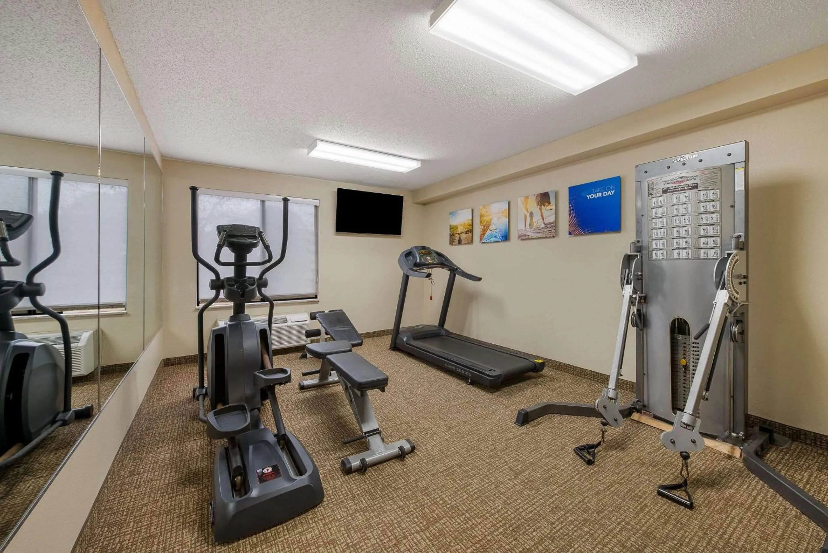 Fitness centre/facilities in Comfort Inn Fayetteville I-95