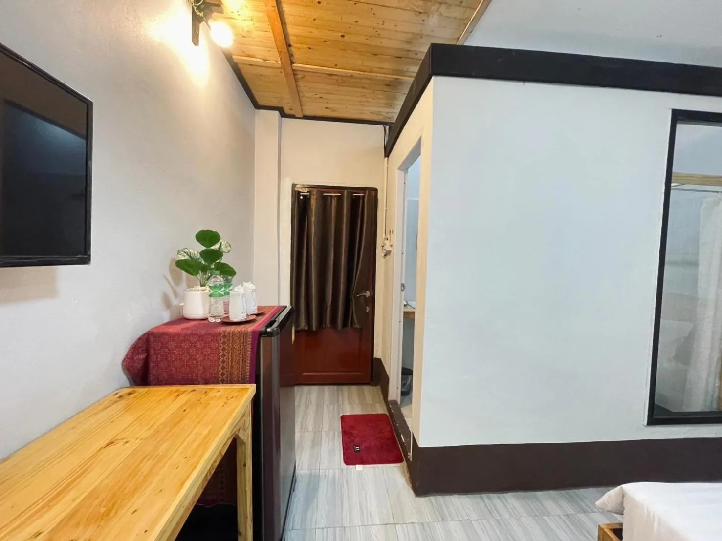 Bed in Mookboonchu Guesthouse ,Kohmook Trang