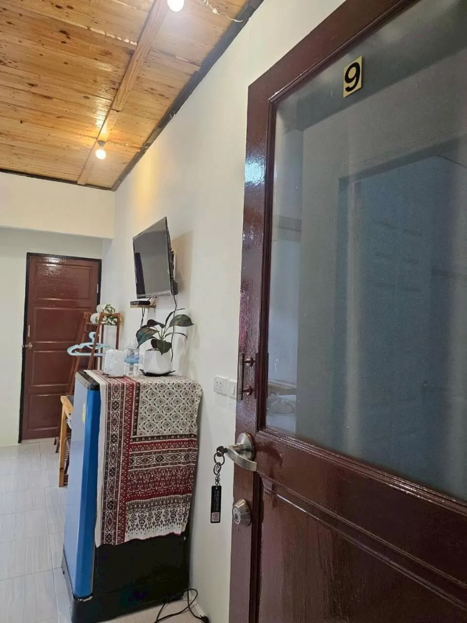 Seating area in Mookboonchu Guesthouse ,Kohmook Trang