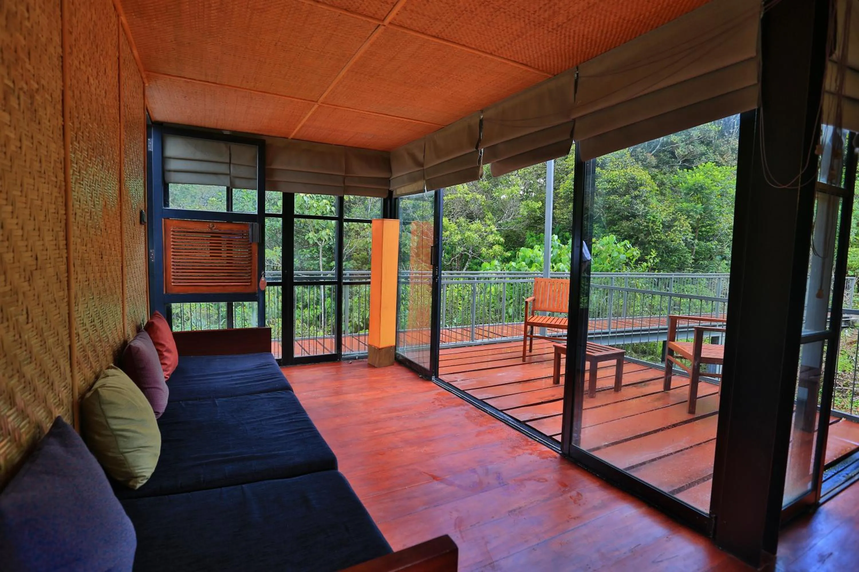 Balcony/Terrace in The Rainforest Ecolodge - Sinharaja with Shuttle Service from Car Park