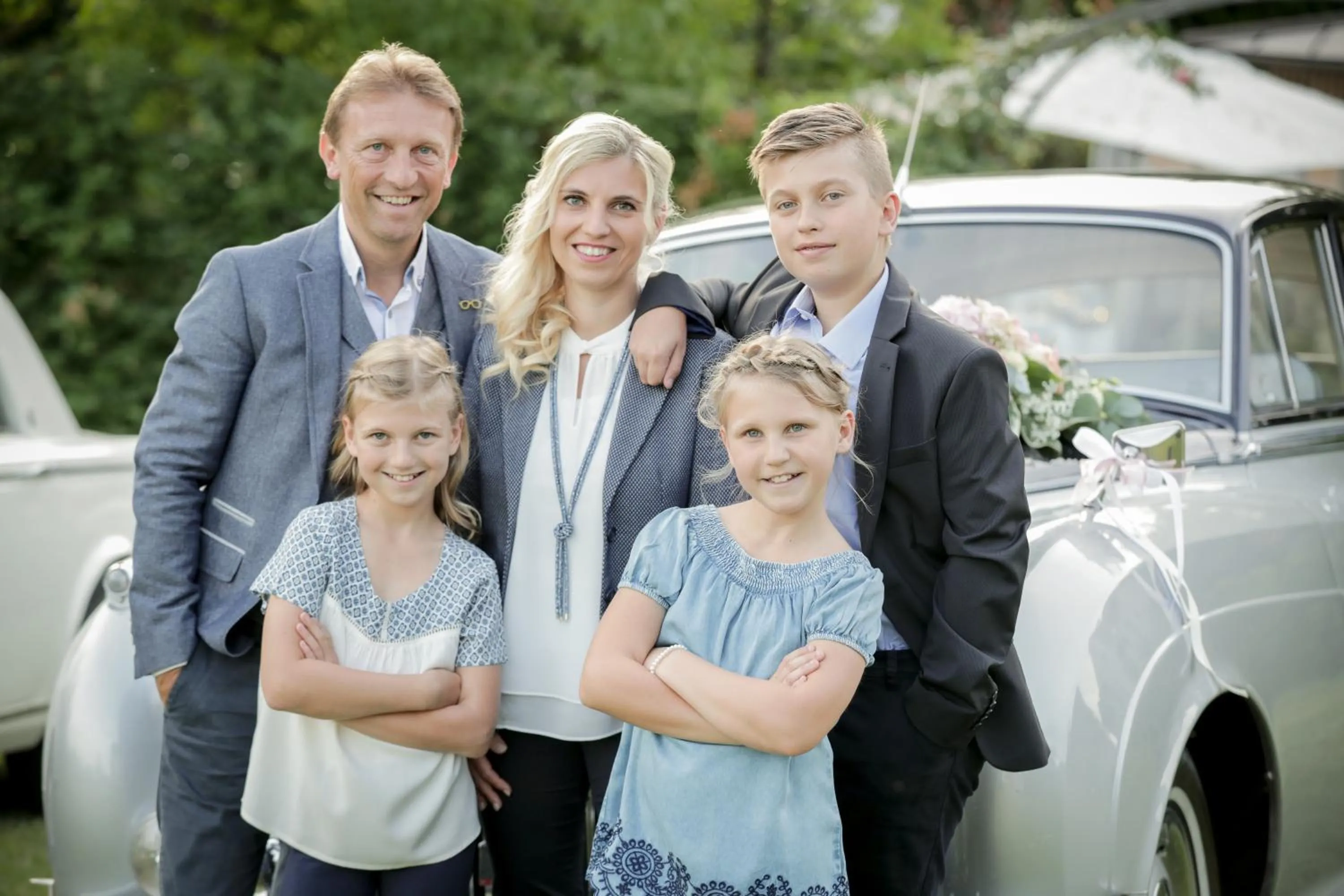 Family in Hotel-Restaurant Allmer