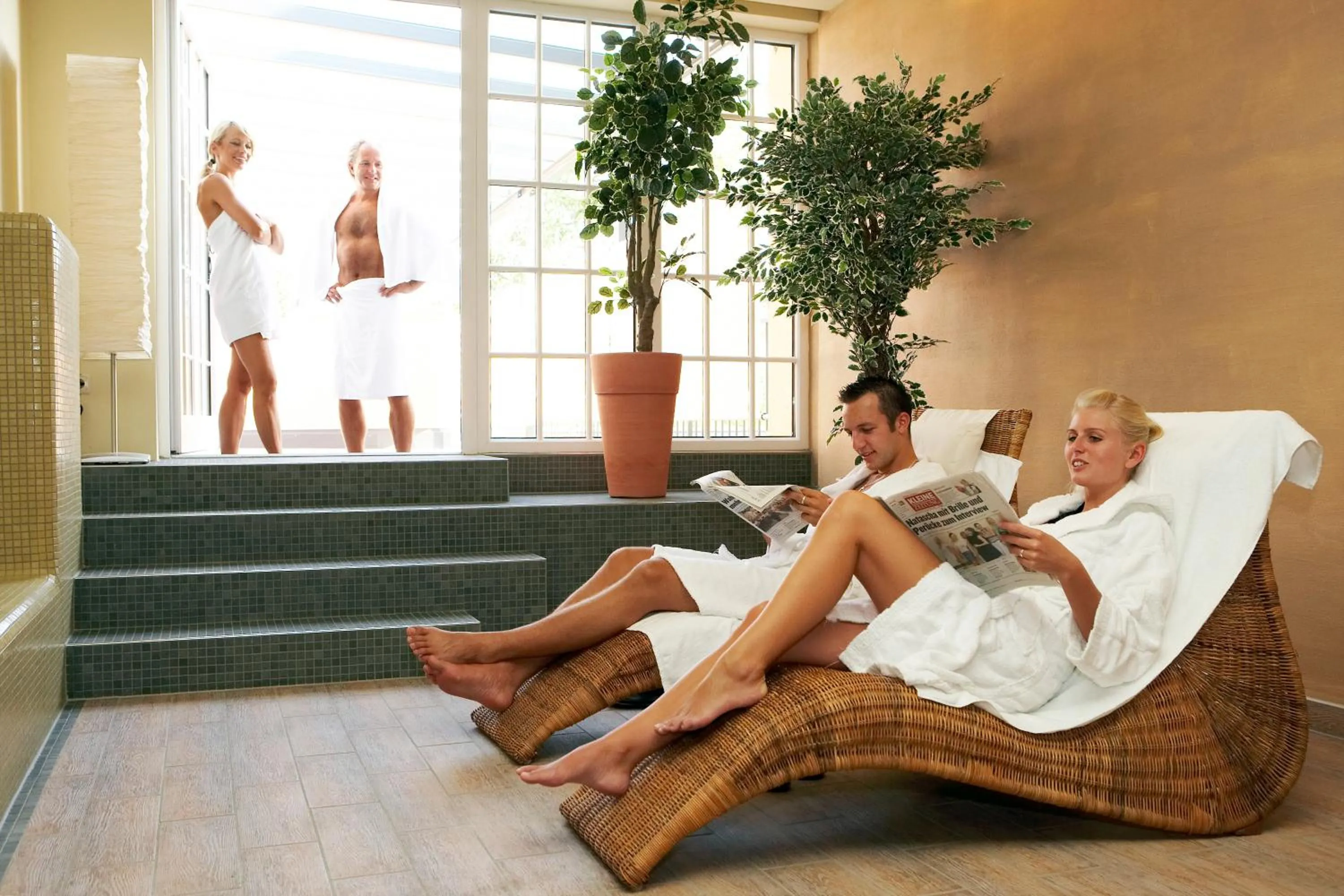 People in Hotel-Restaurant Allmer