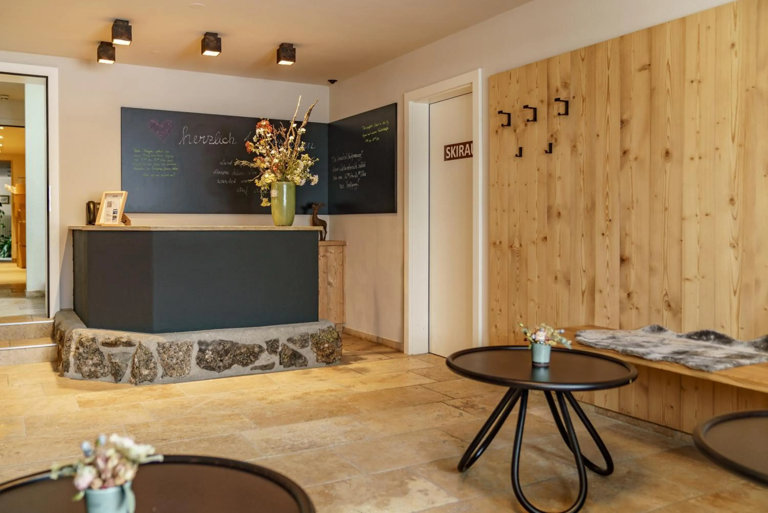 Seating area in Landhaus Hubertus Wellness & Breakfast