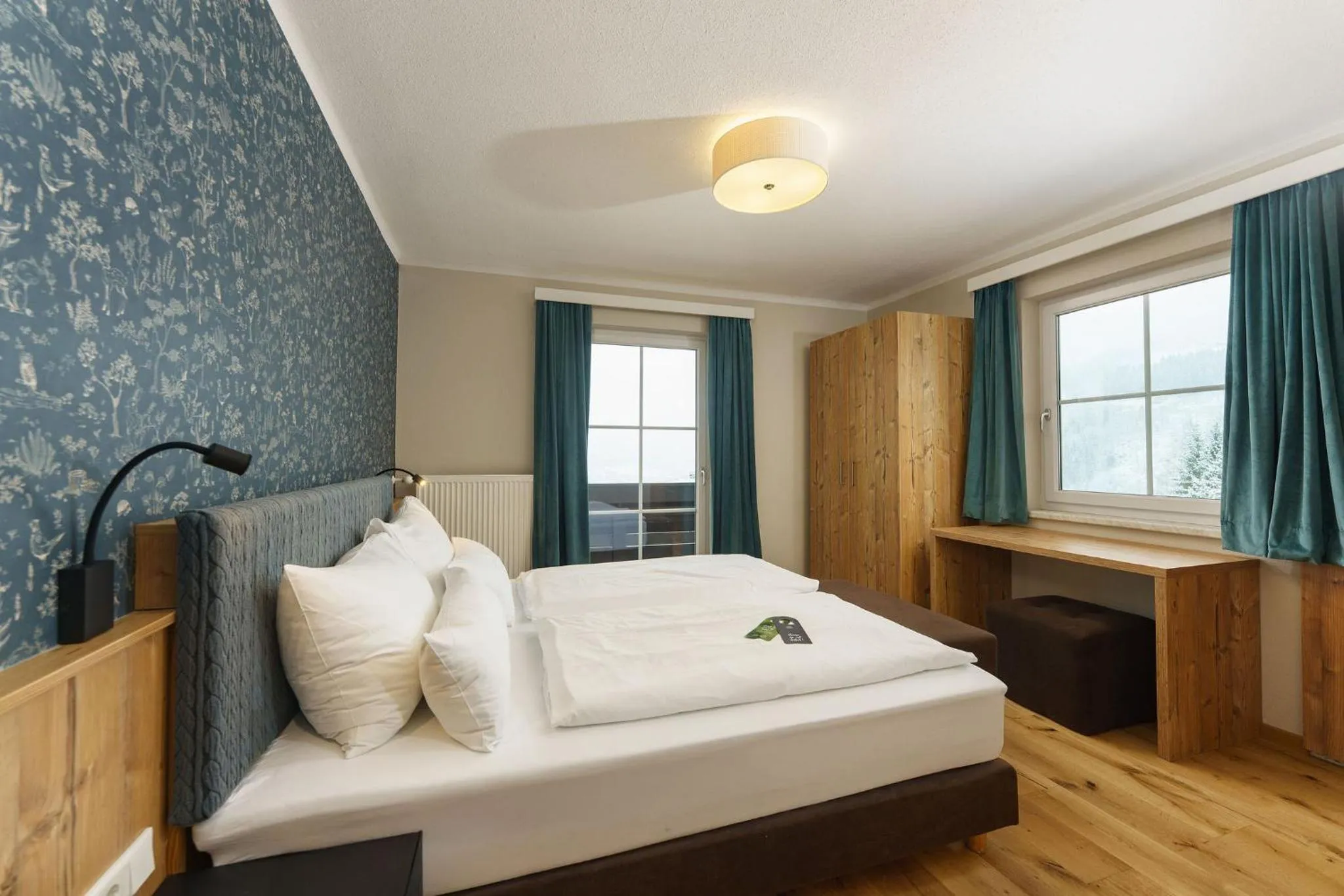 Photo of the whole room, Bed in Landhaus Hubertus Wellness & Breakfast