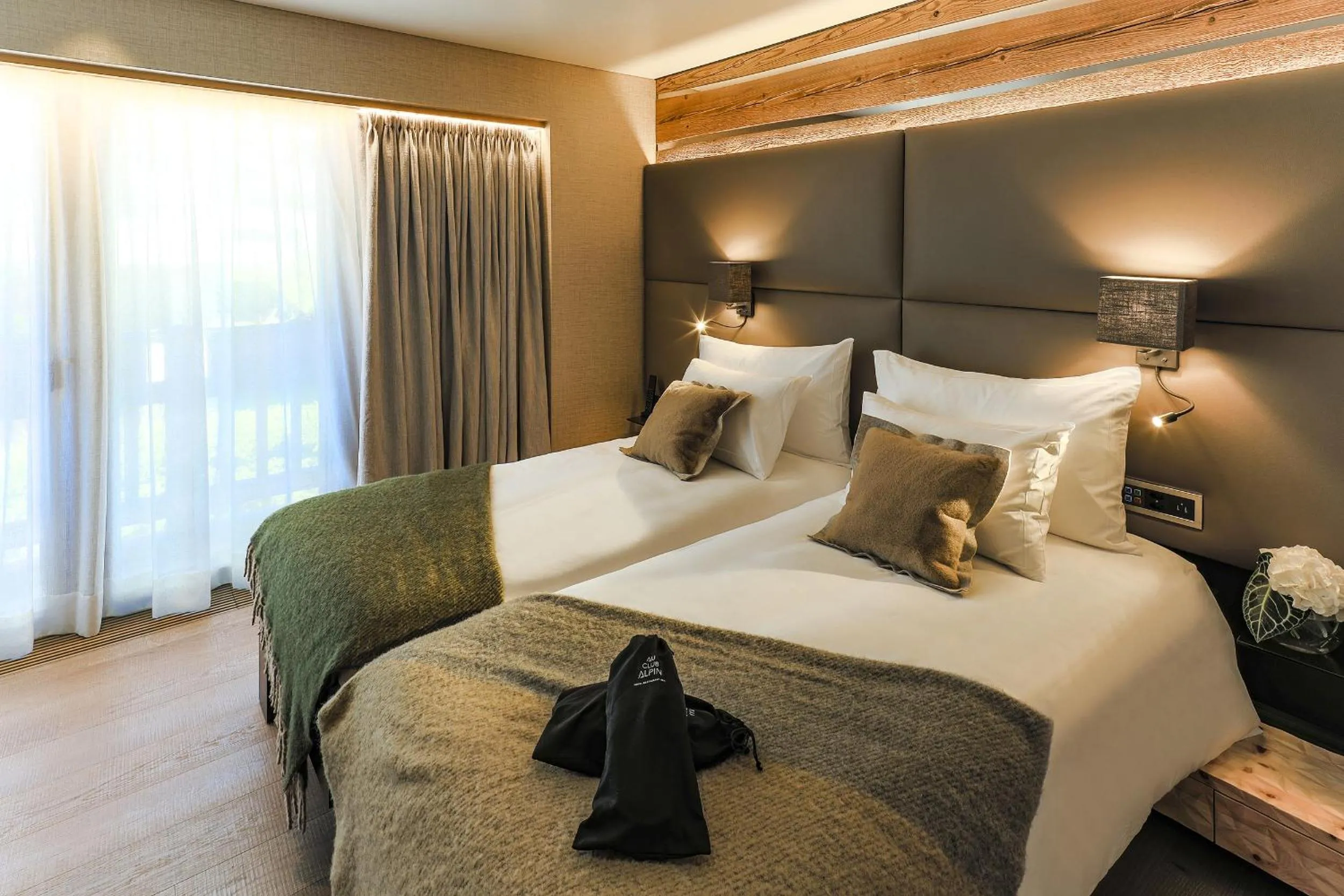 Double Room - single occupancy in Au Club Alpin