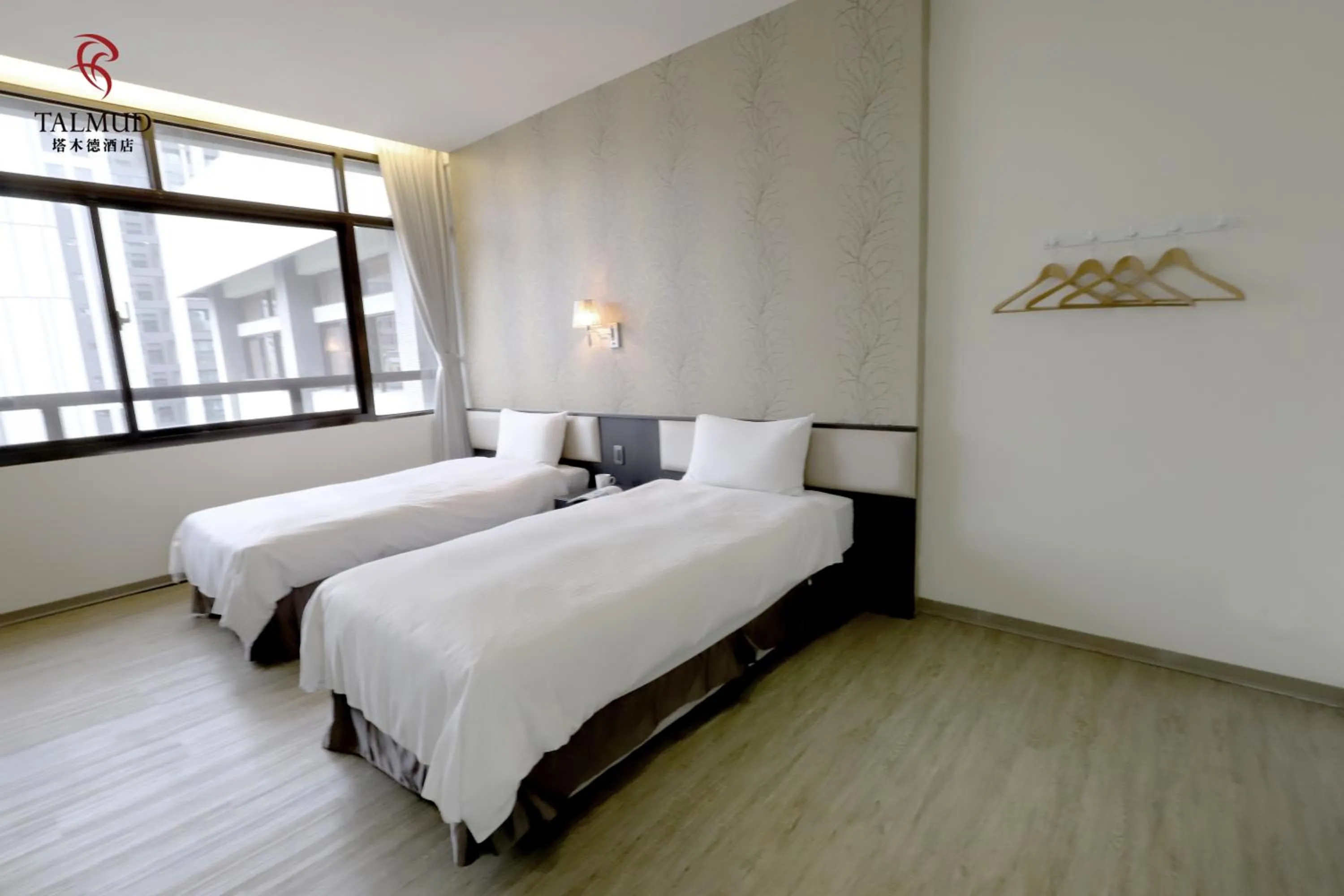Bed in Talmud Hotel Taichung