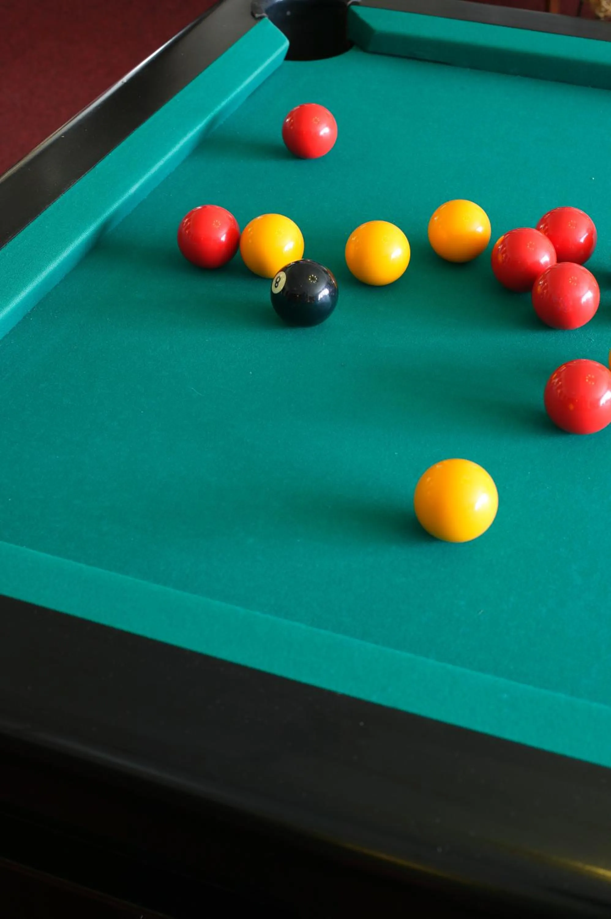 Billiard in Hotel Le Rocher Blanc