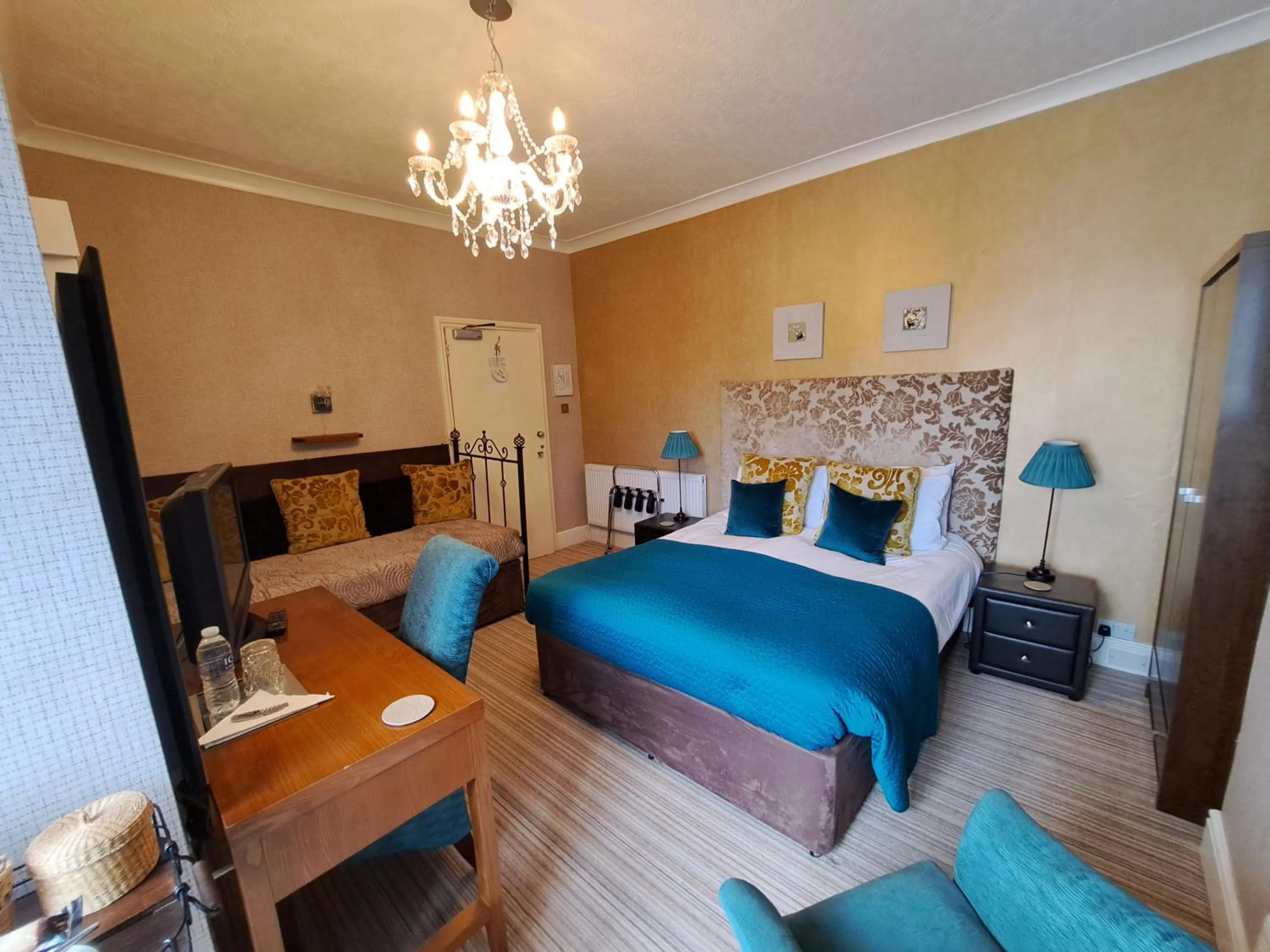 Bed in The Ambassador Townhouse