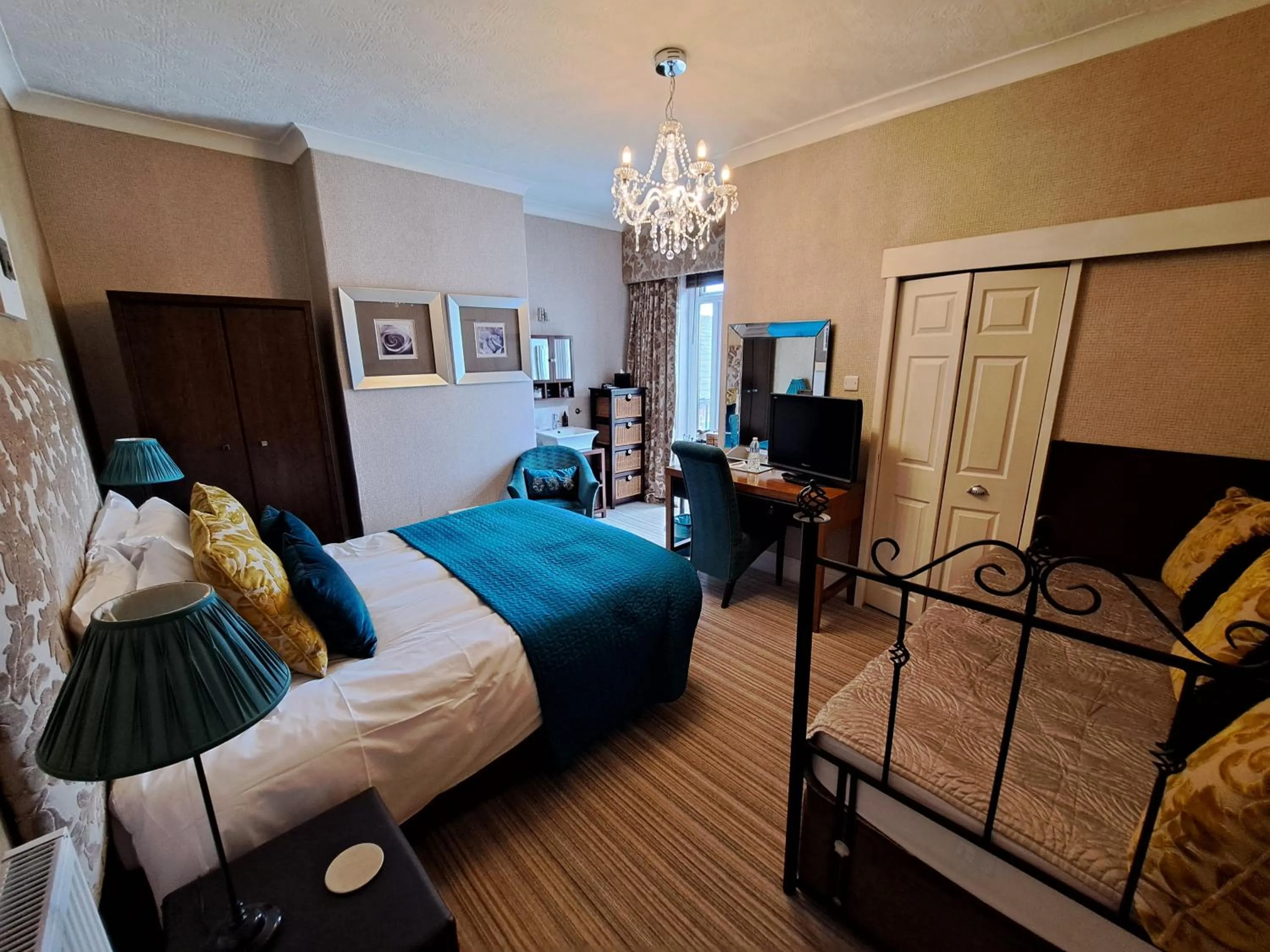 Bed in The Ambassador Townhouse