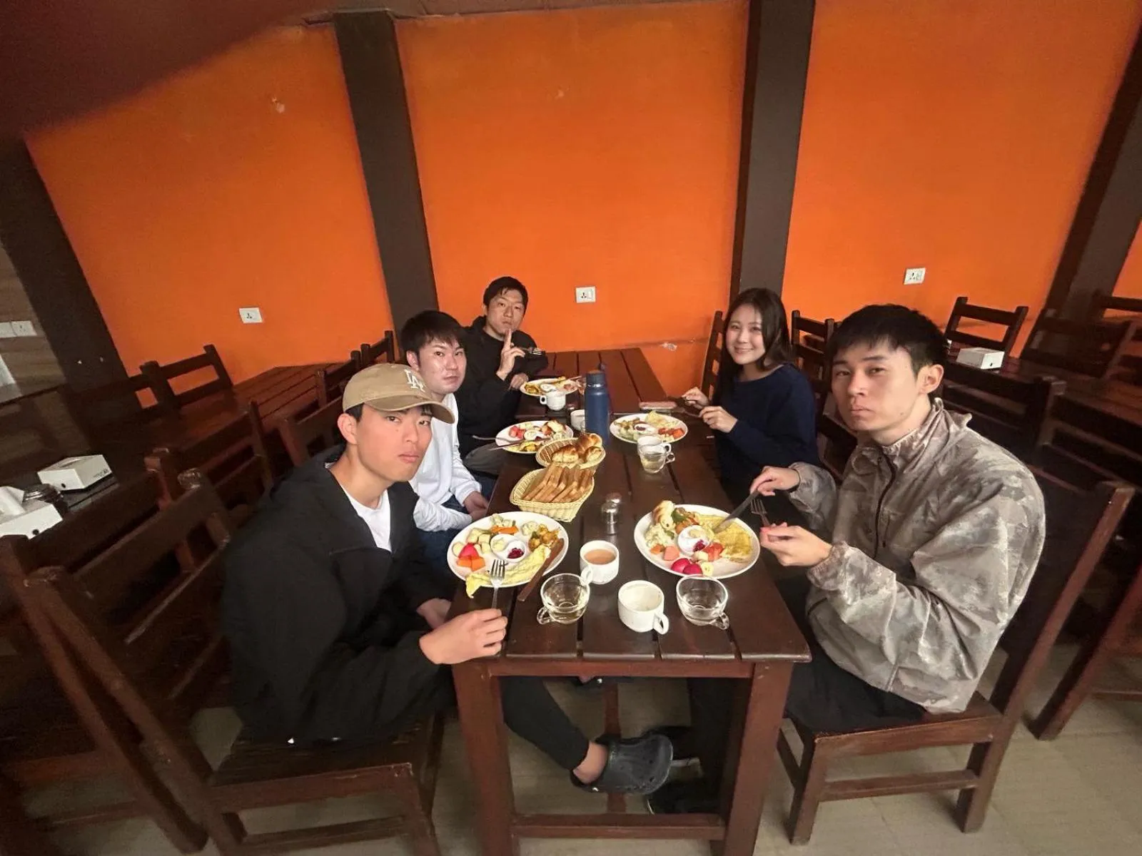 Breakfast in Hotel Chhimeki