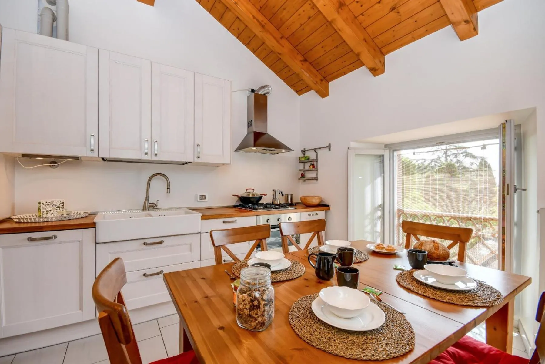 Kitchen or kitchenette in Al Ponte