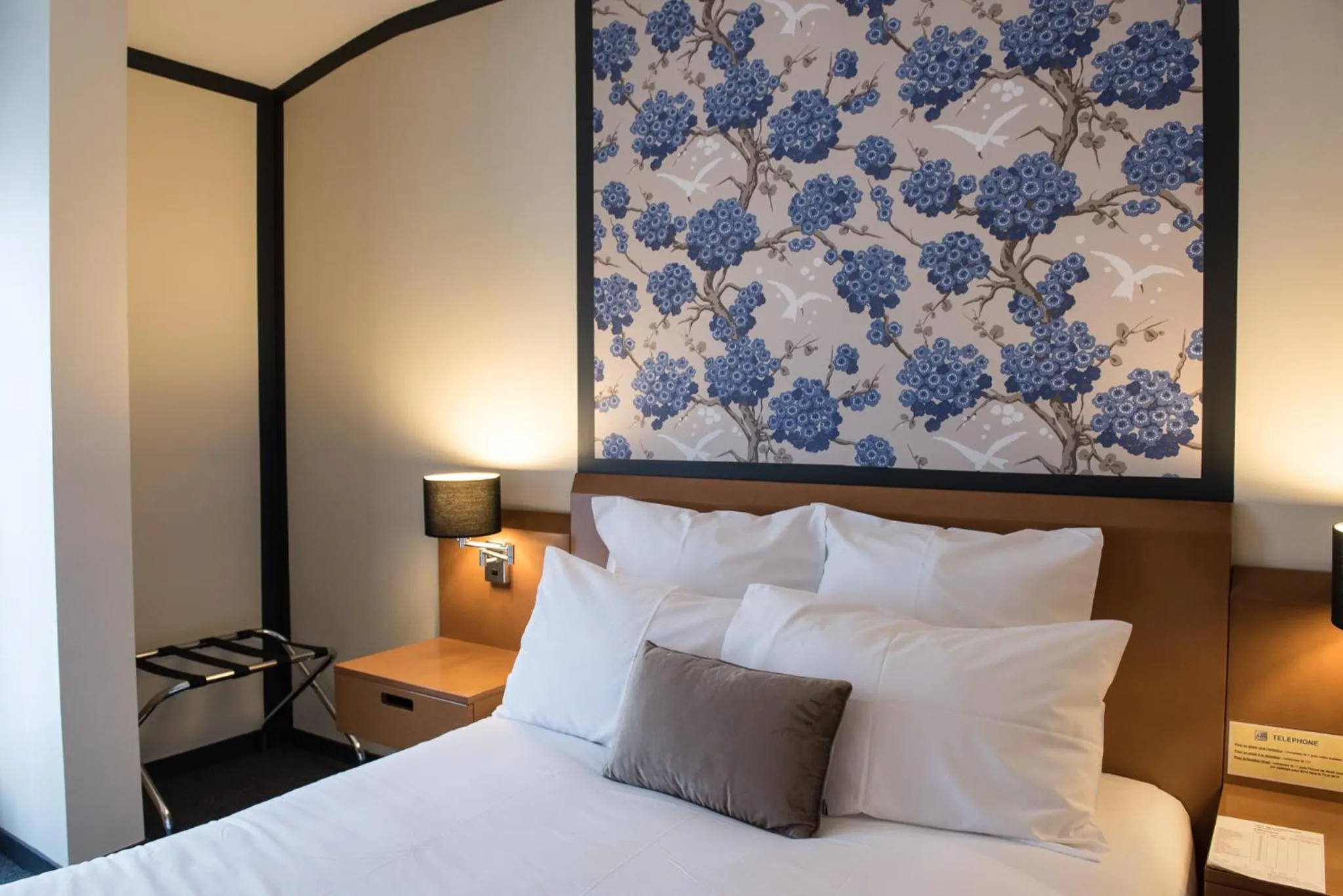 Bed in Hotel de Jouvence