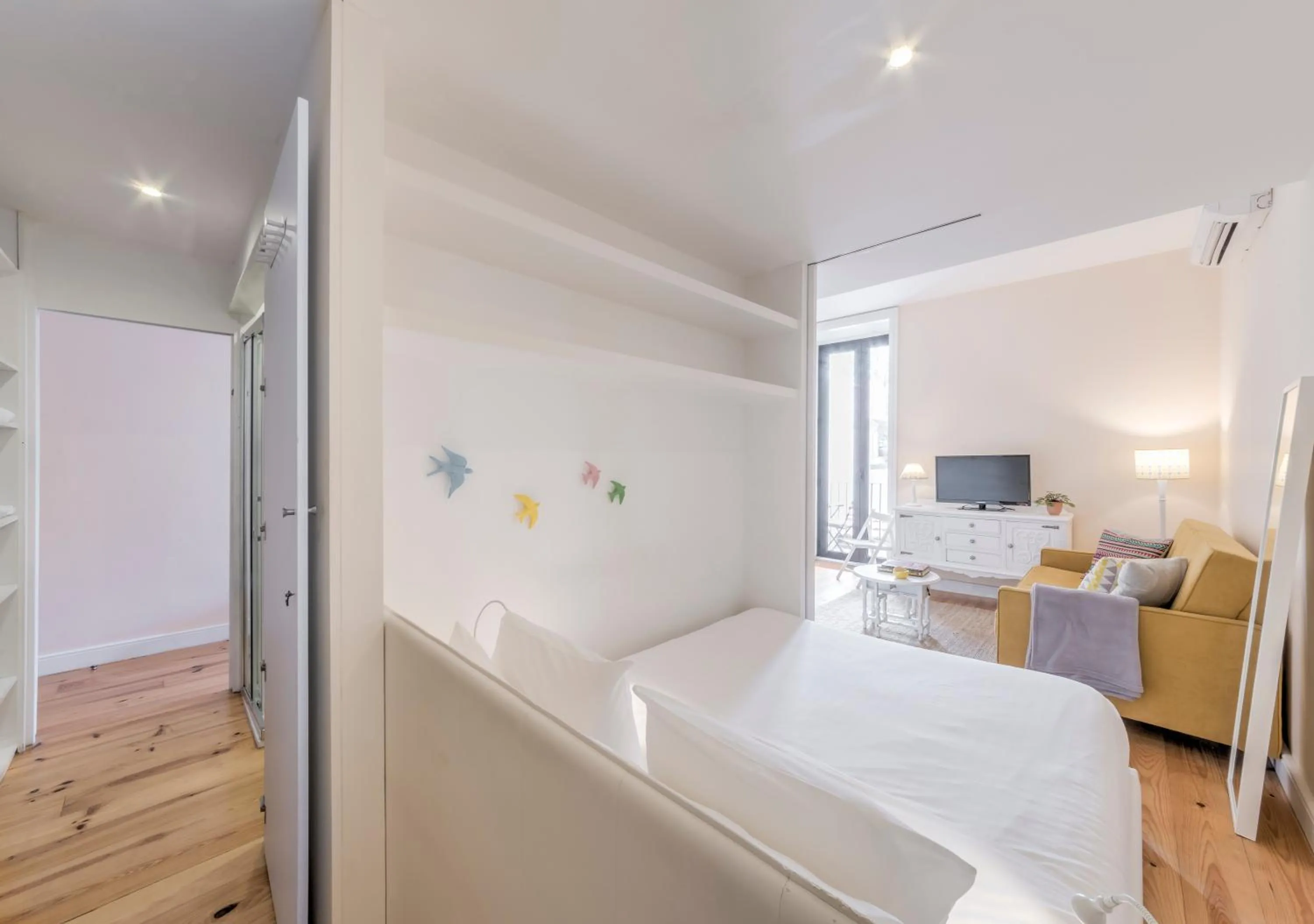 Bed in Look At Me - Serviced Lofts & Studios