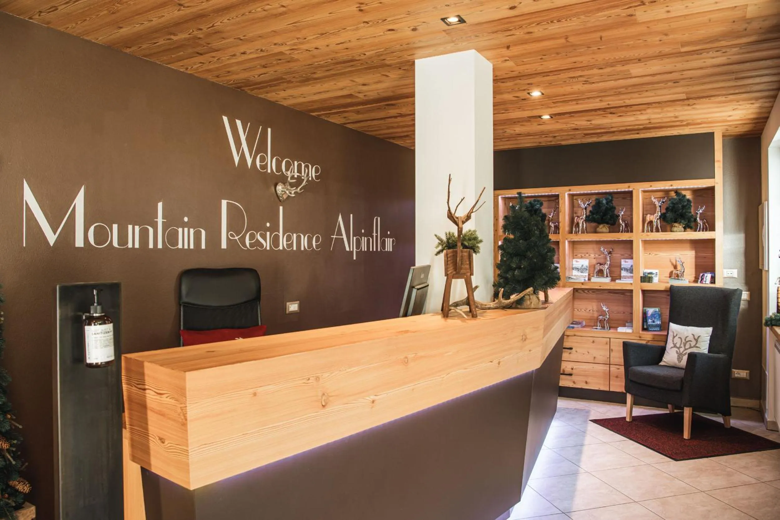 Lobby or reception in Chalet Residence Alpinflair