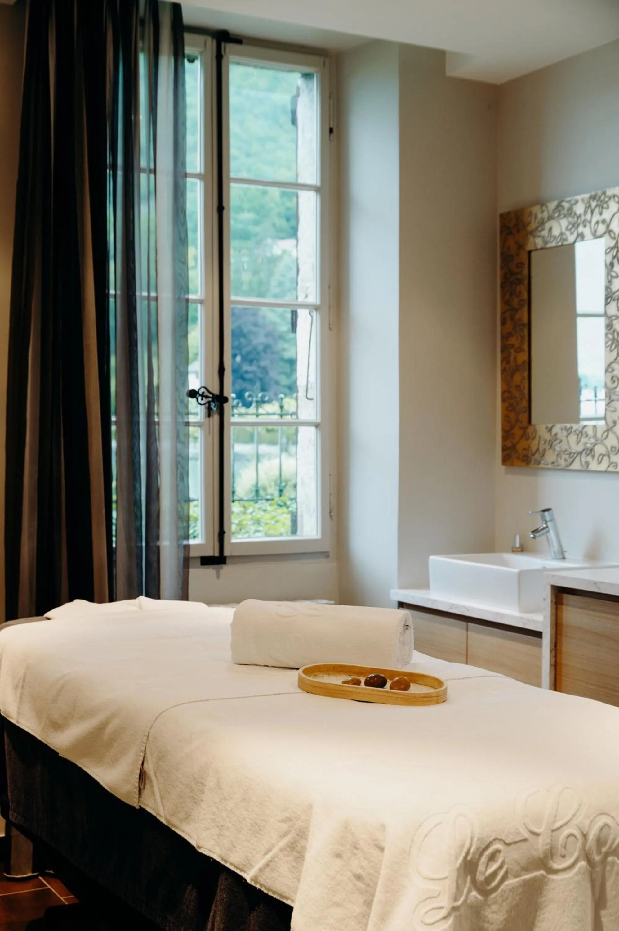 Spa and wellness centre/facilities, Bed in Hotel Le Cottage Bise