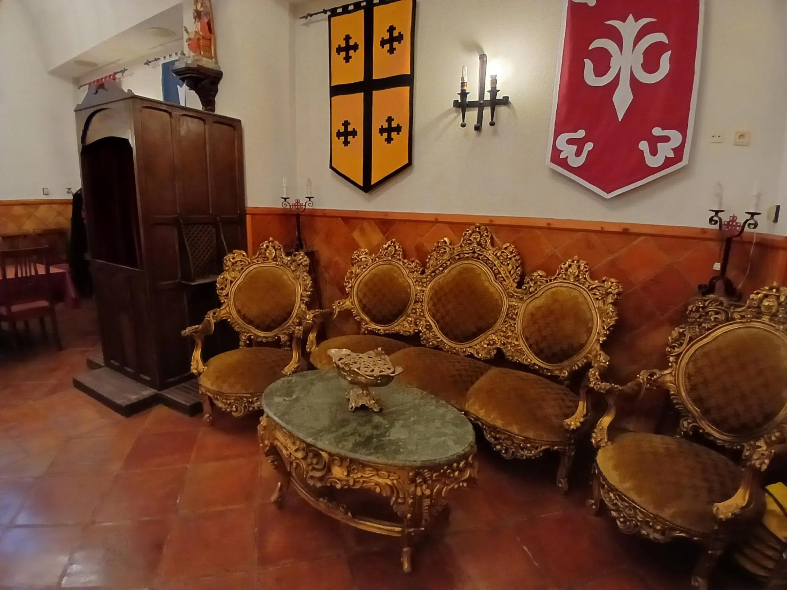 Lounge or bar in Hotel Rural Hospedería de los Calatravos