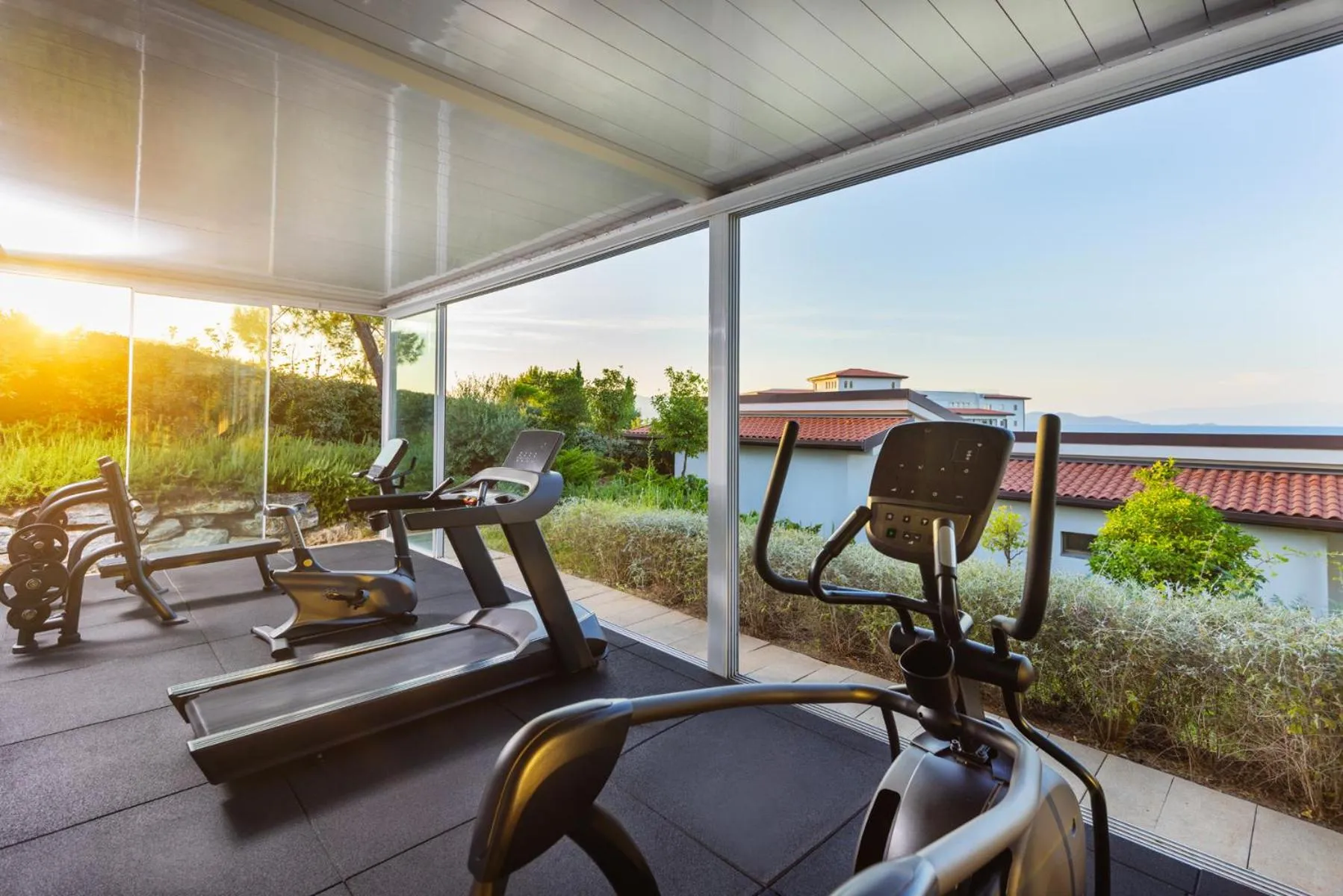 Fitness centre/facilities in Mount Athos Resort