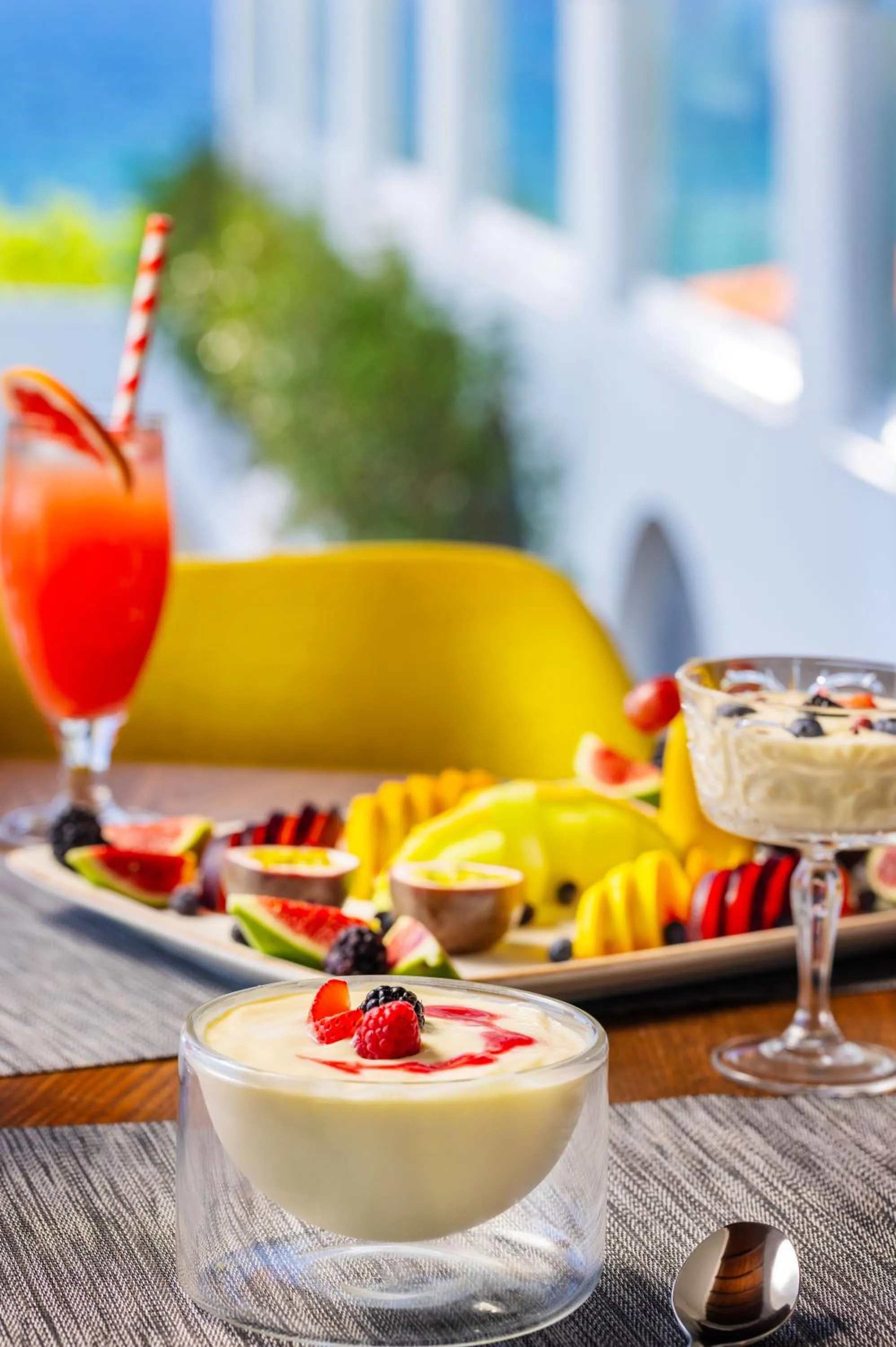 Breakfast in Mount Athos Resort