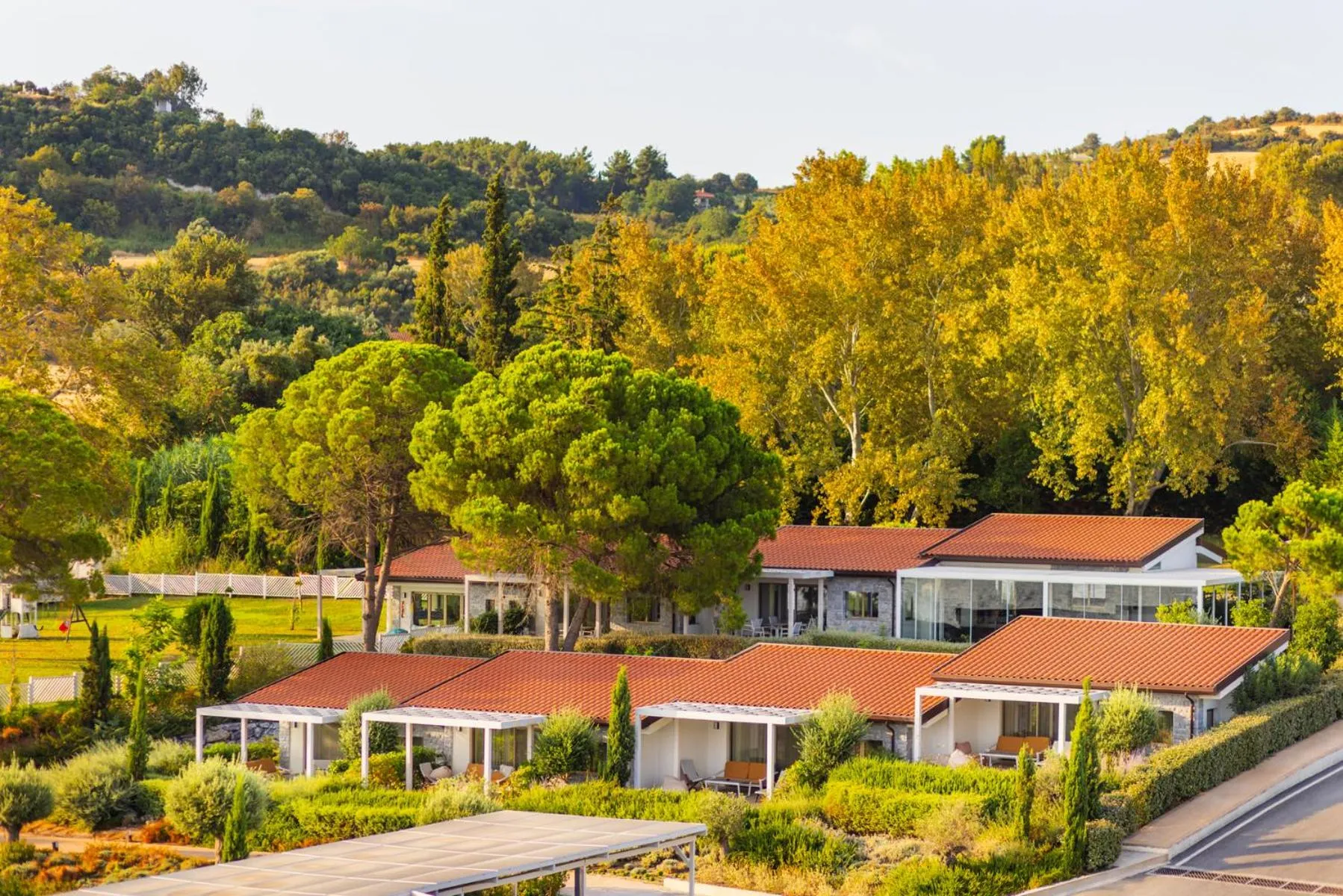Garden in Mount Athos Resort