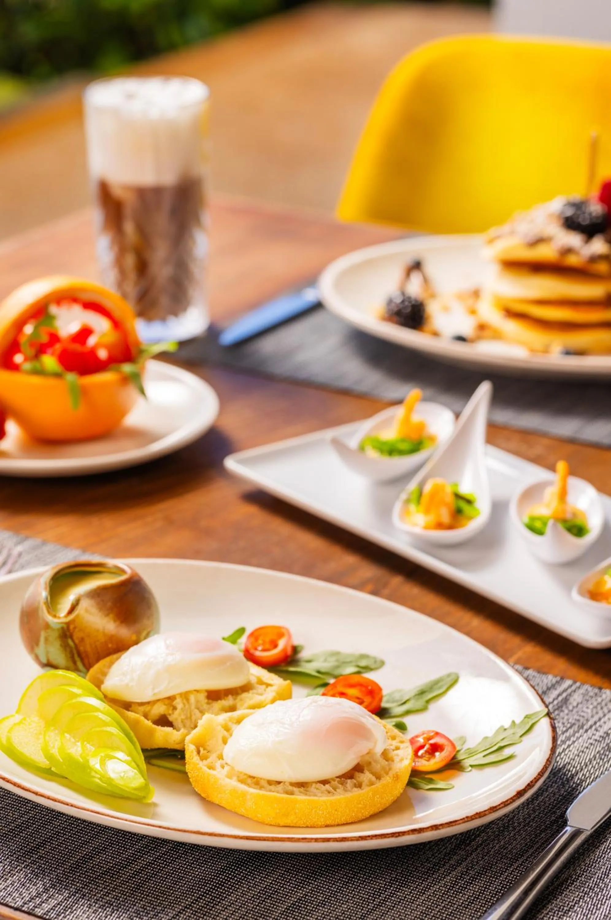 Breakfast in Mount Athos Resort